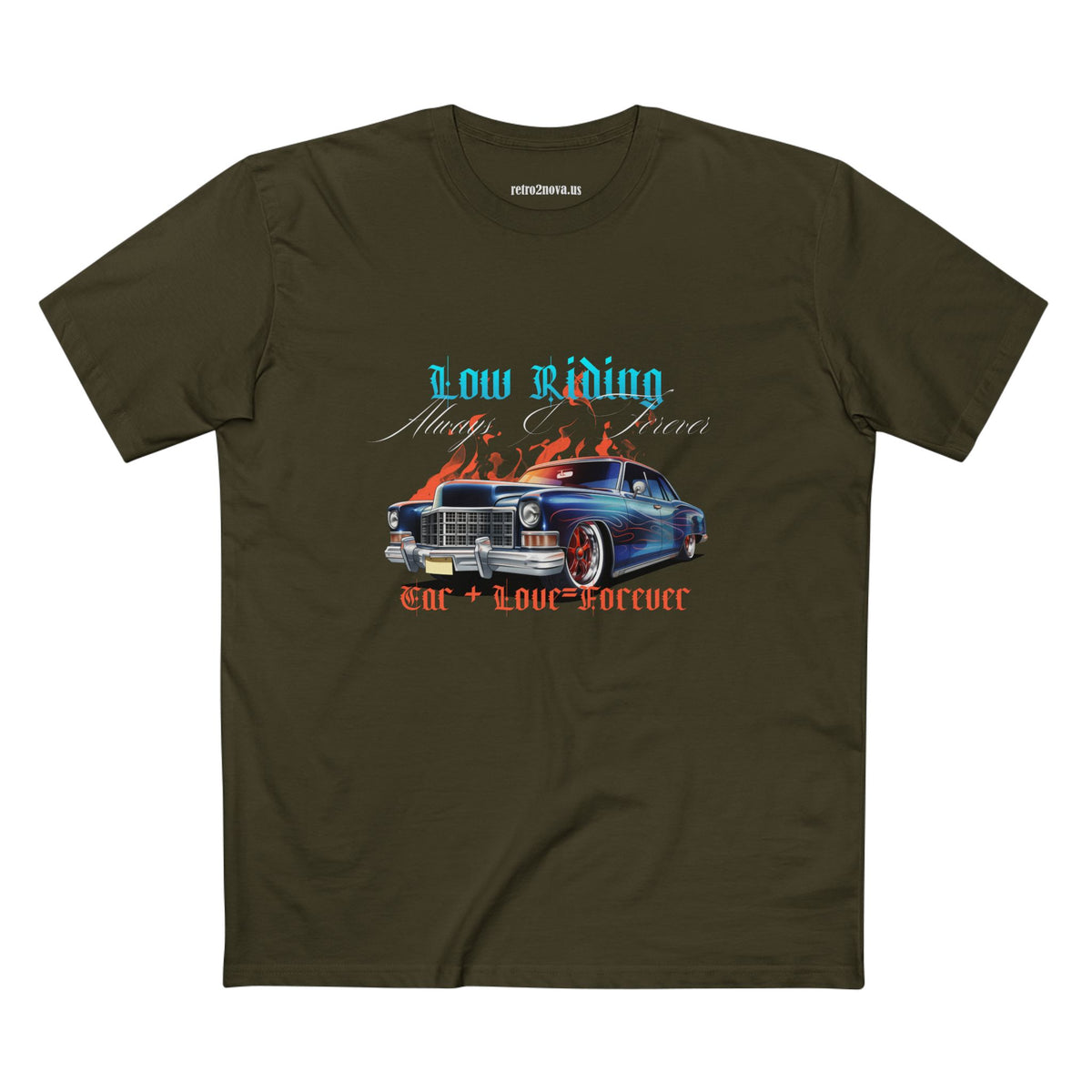 Retro Car Vintage Graphic Tee Staple Unisex 100 Cotton Tee Shirt - RC-28