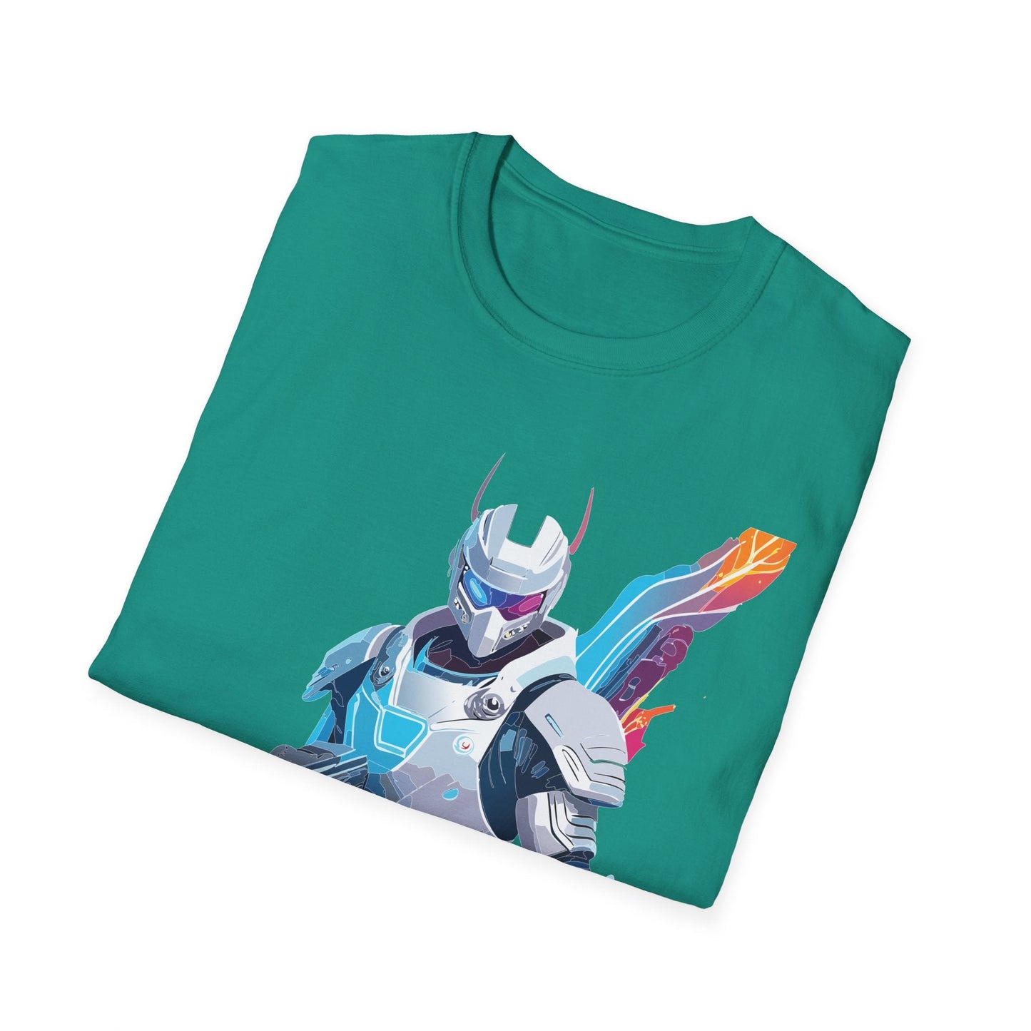 Robocop T Shirt Unisex Softstyle 64000 Graphic Tee 100 Percent Ring Spun Cotton Comfort