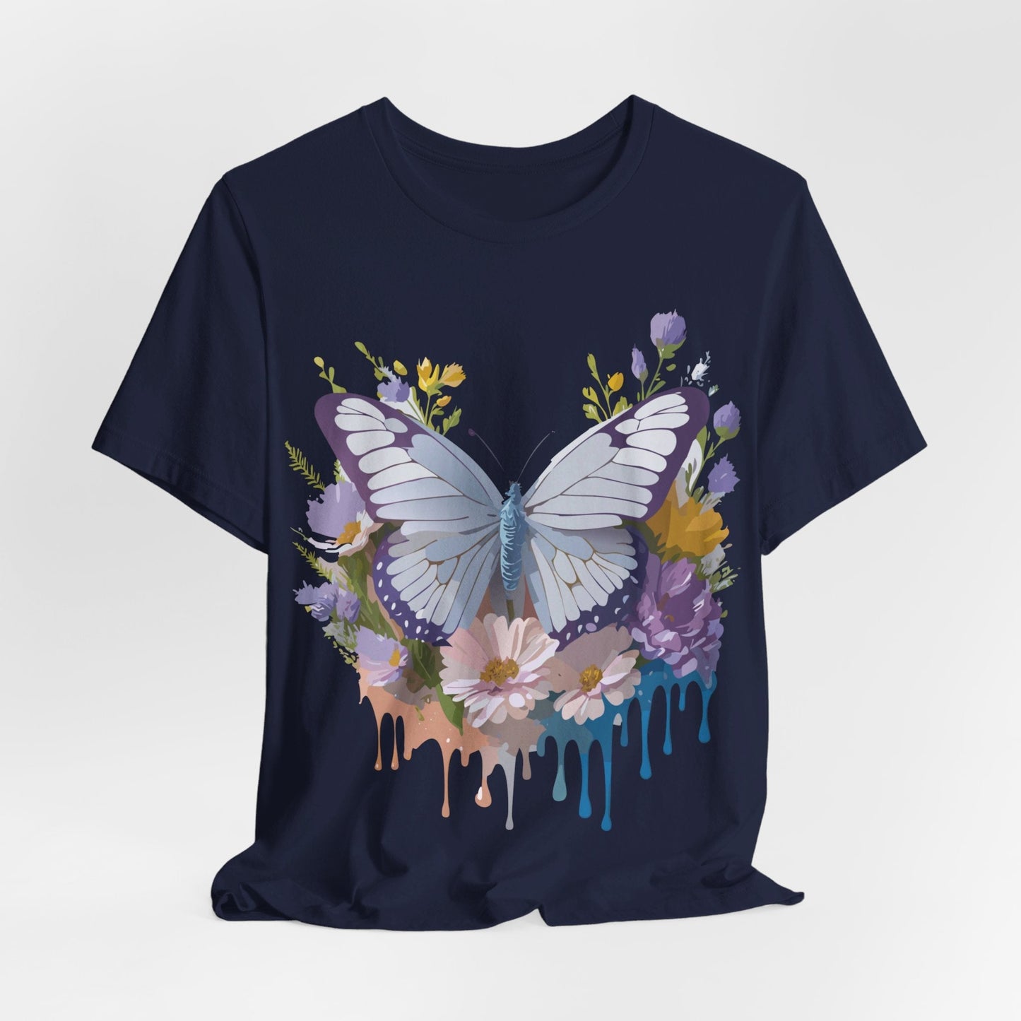 Butterfly Graphic Tee Unisex Jersey Short Sleeve From Adelpha Art Design