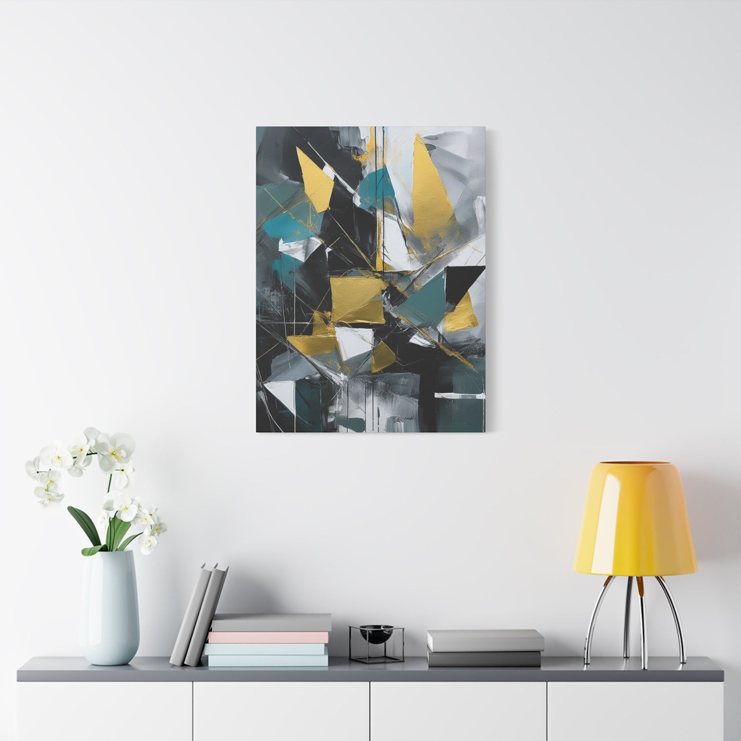 Abstract Oil Painting Print Canvas 20x24,20x30,24x30 24x32,24x36,30x40 32x48,36x48,40x60 Pine-Wood Inner Frame ABS-206