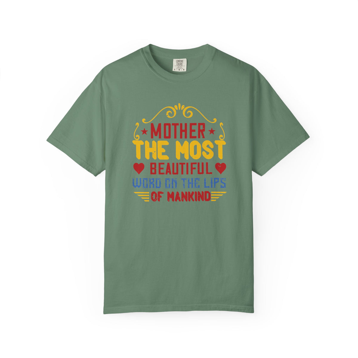 Mom T-shirt Mother Day Mama Tee Unisex Comfort Colors Garment-Dyed Cotton h84