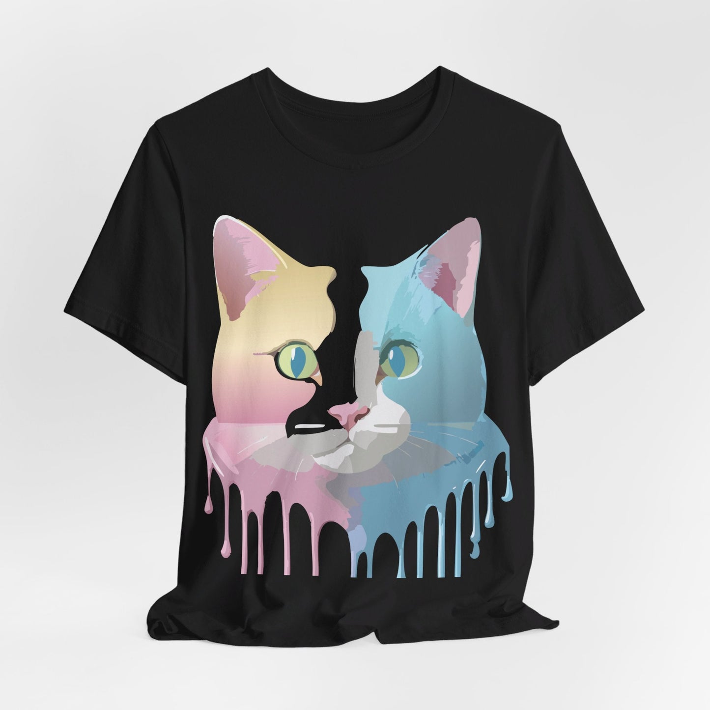 Cat Graphic Tee Unisex Vintage Inspired Shirt By Adelpha Limited Edition