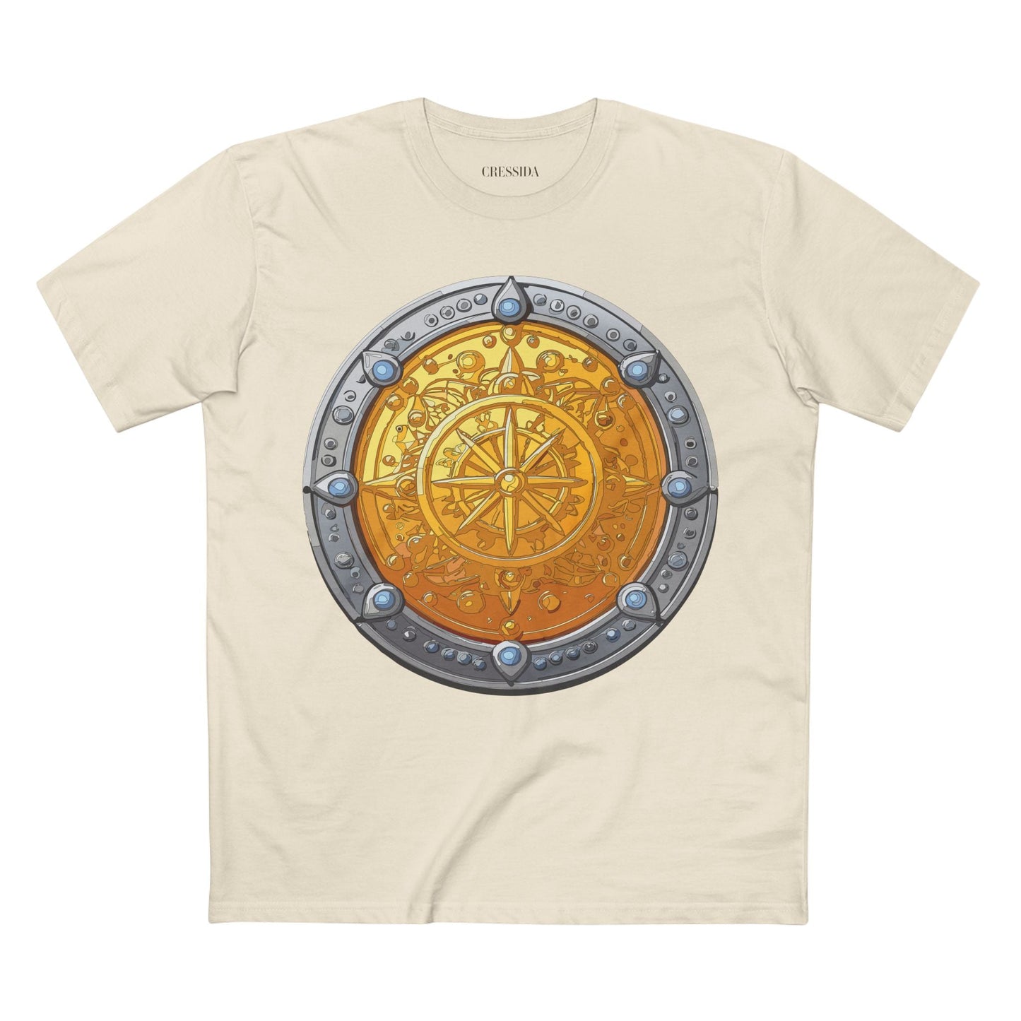 Antique Gold Coin Graphic Design T-Shirt Unisex 100 Cotton With Golden Print Artwork Tee 9