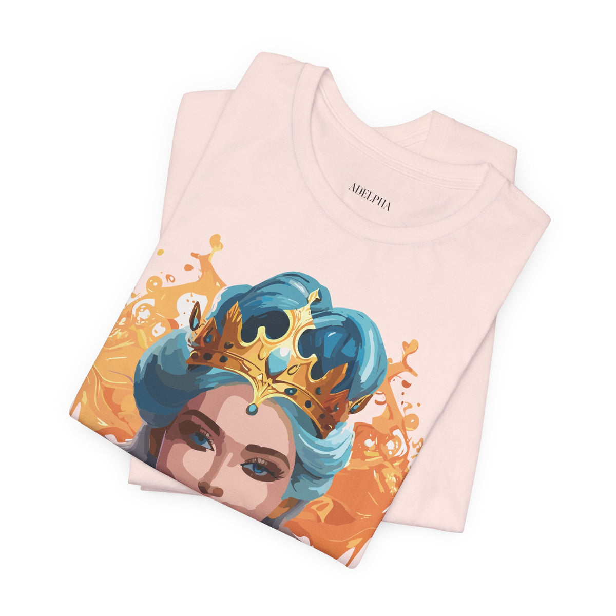 Queen Graphic Unisex Cotton Bella+Canvas Tee with Art Design m190