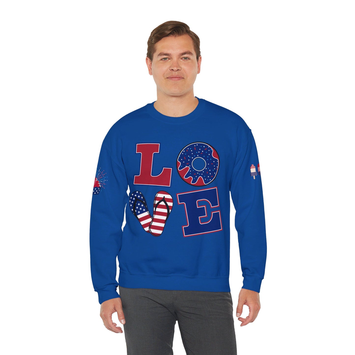 Unisex Heavy Blend Sweatshirt - LOVE