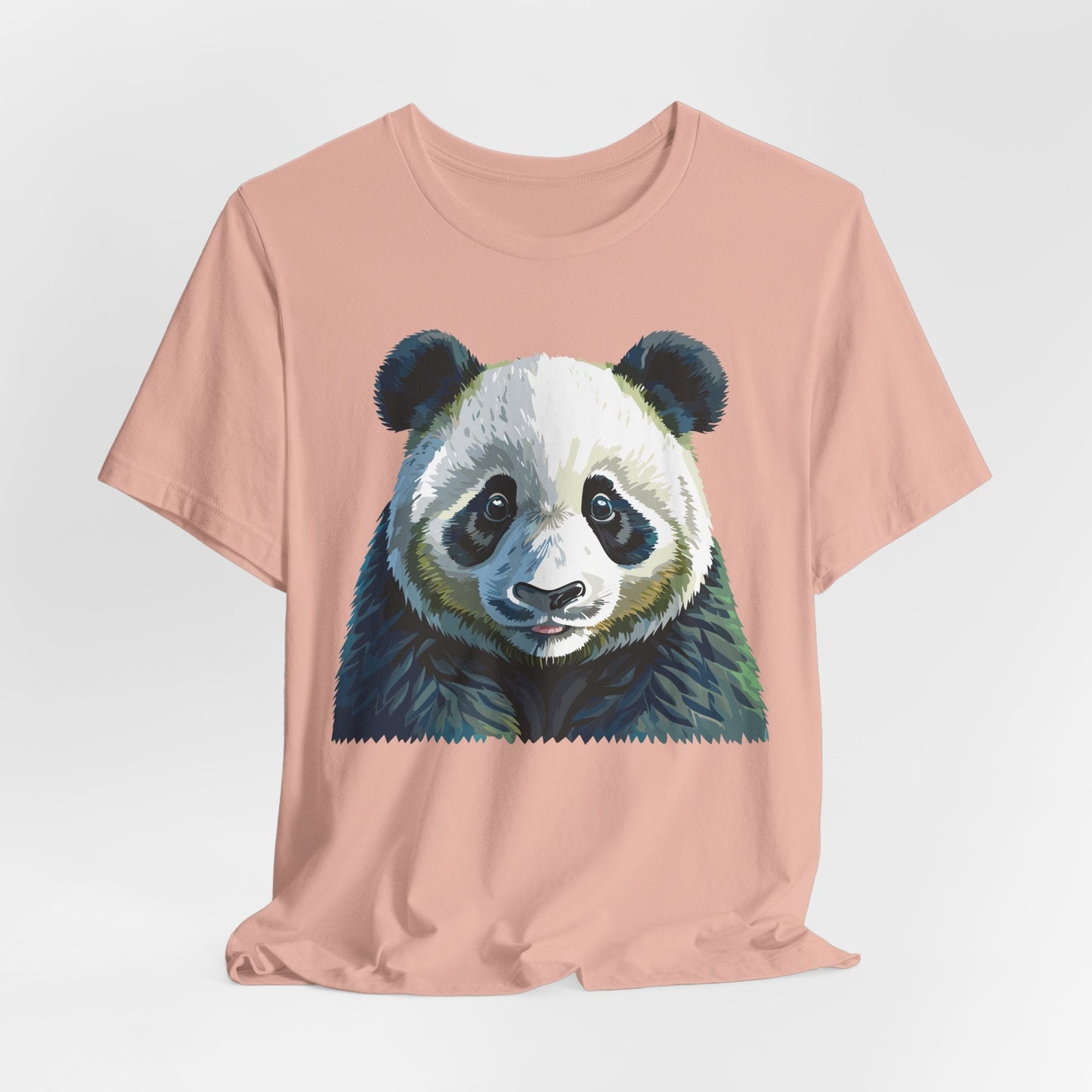 Unisex Animal Graphic Tee Shirt With Wild Animals Art Design Gildan Softstyle 64000