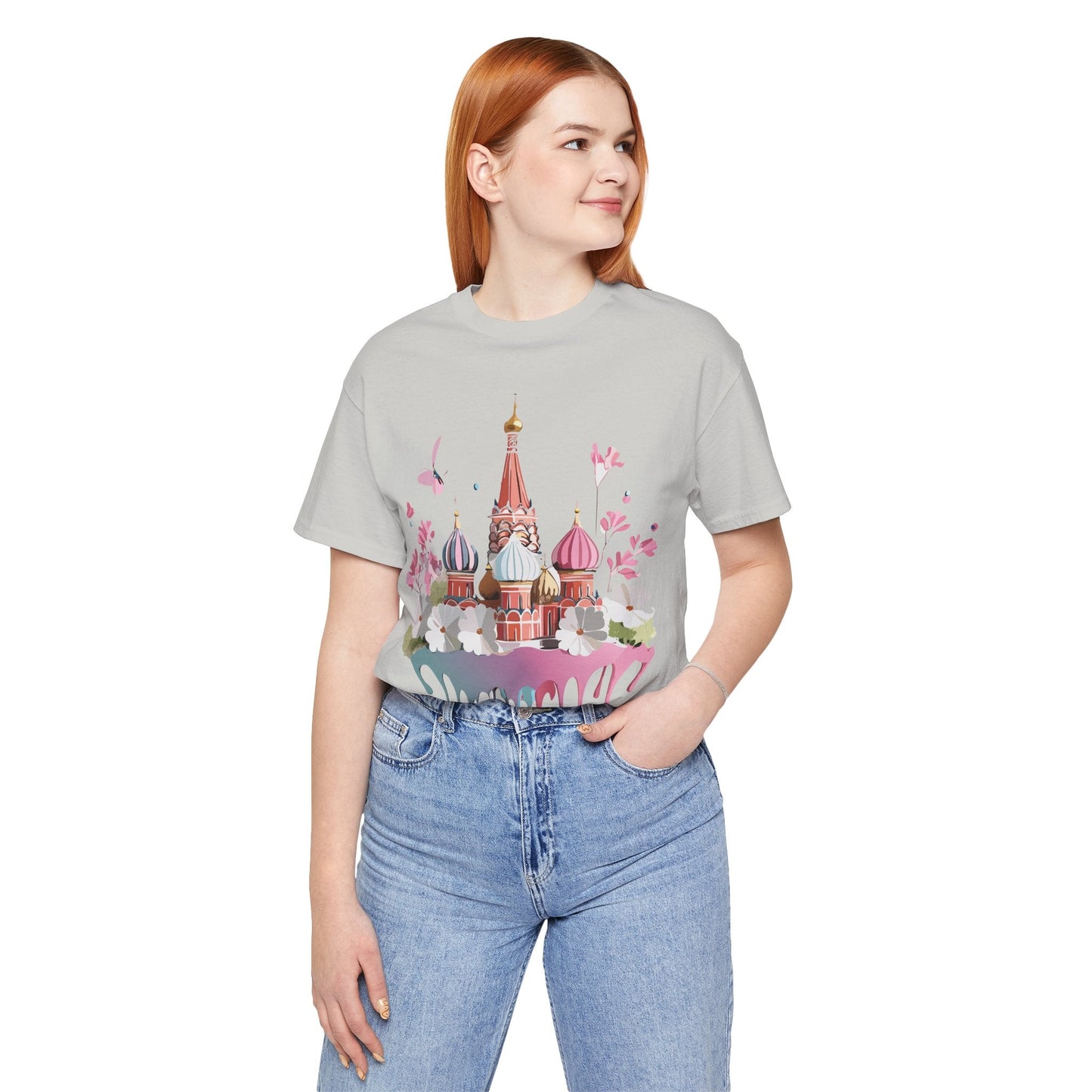 Premium Unisex Tourist Shirt Moscow Graphic Tee With Vintage Adelpha Artwork and Comfort