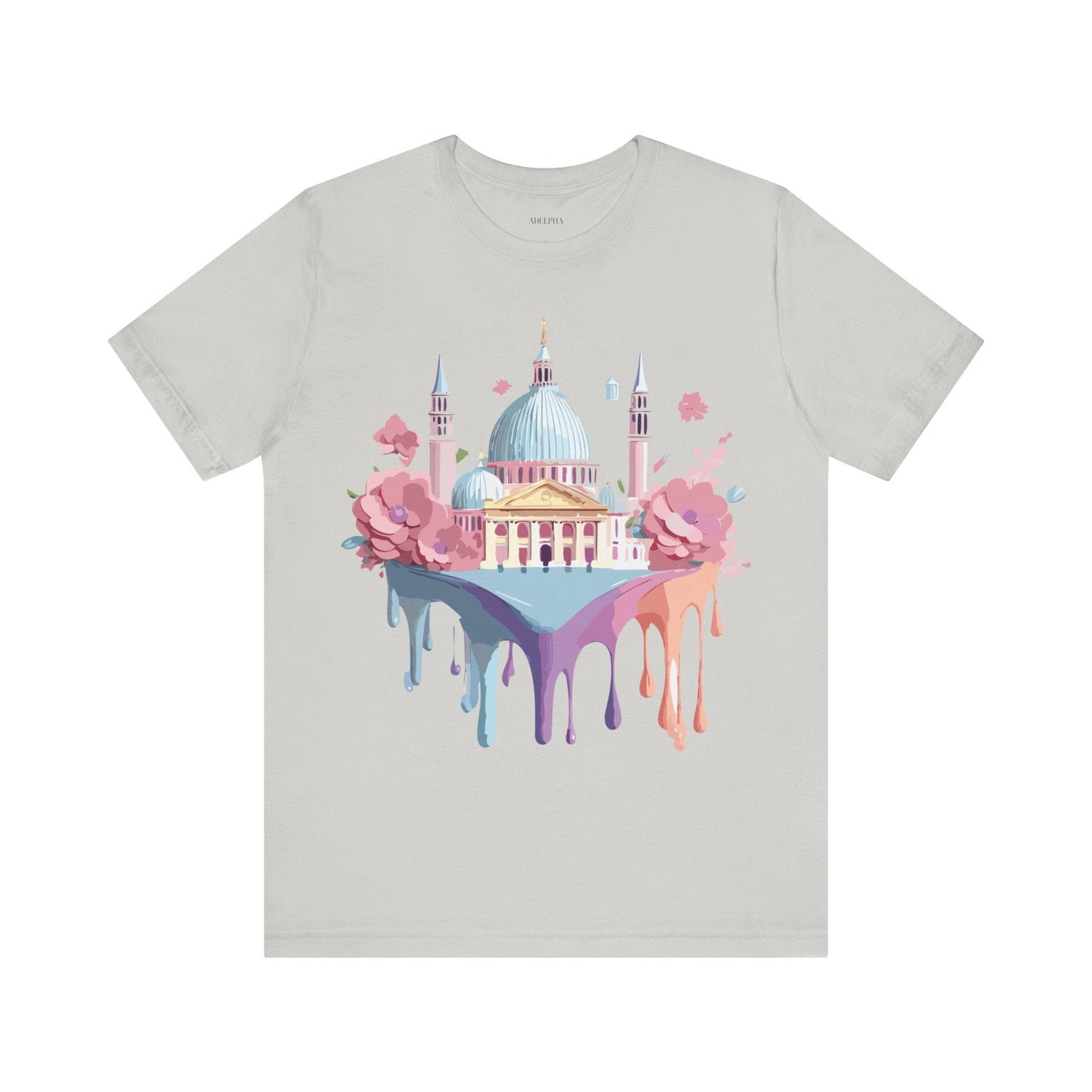Venice Tourist Graphic Tee Unisex Vintage Inspired Artwork Short Sleeve