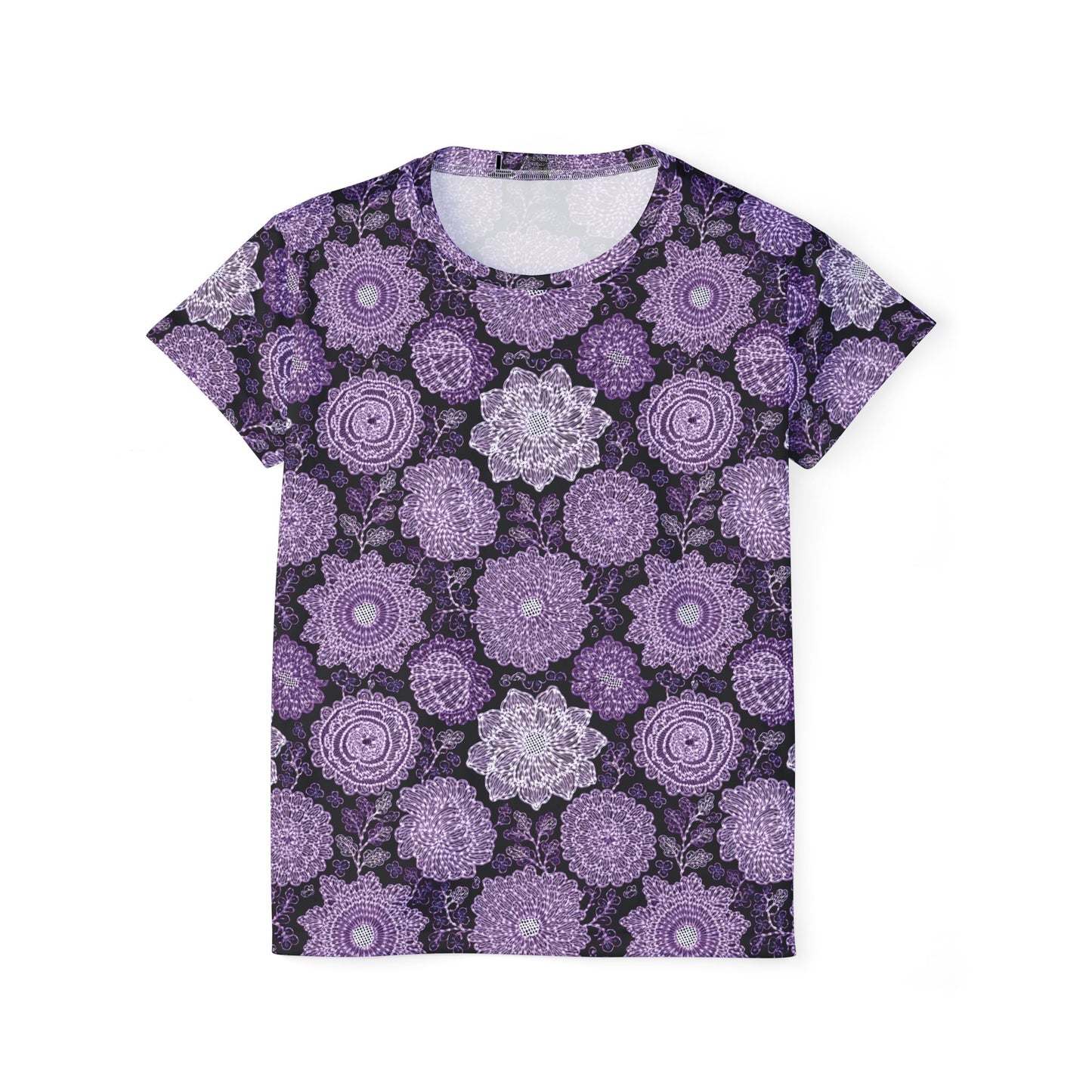 Lace Print Poly Shirt, Poly Shirt with Lace Print, Lace Shirt 67