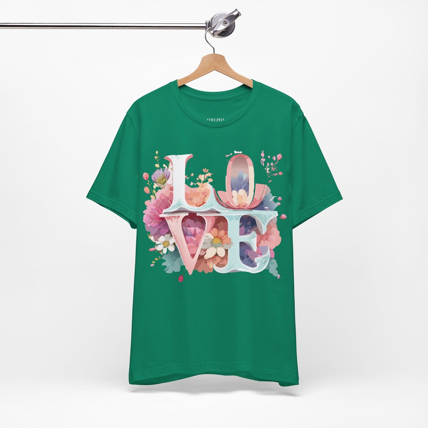 Valentine Graphic Tee Unisex Jersey Short Sleeve Art Design By Adelpha Vintage Inspired