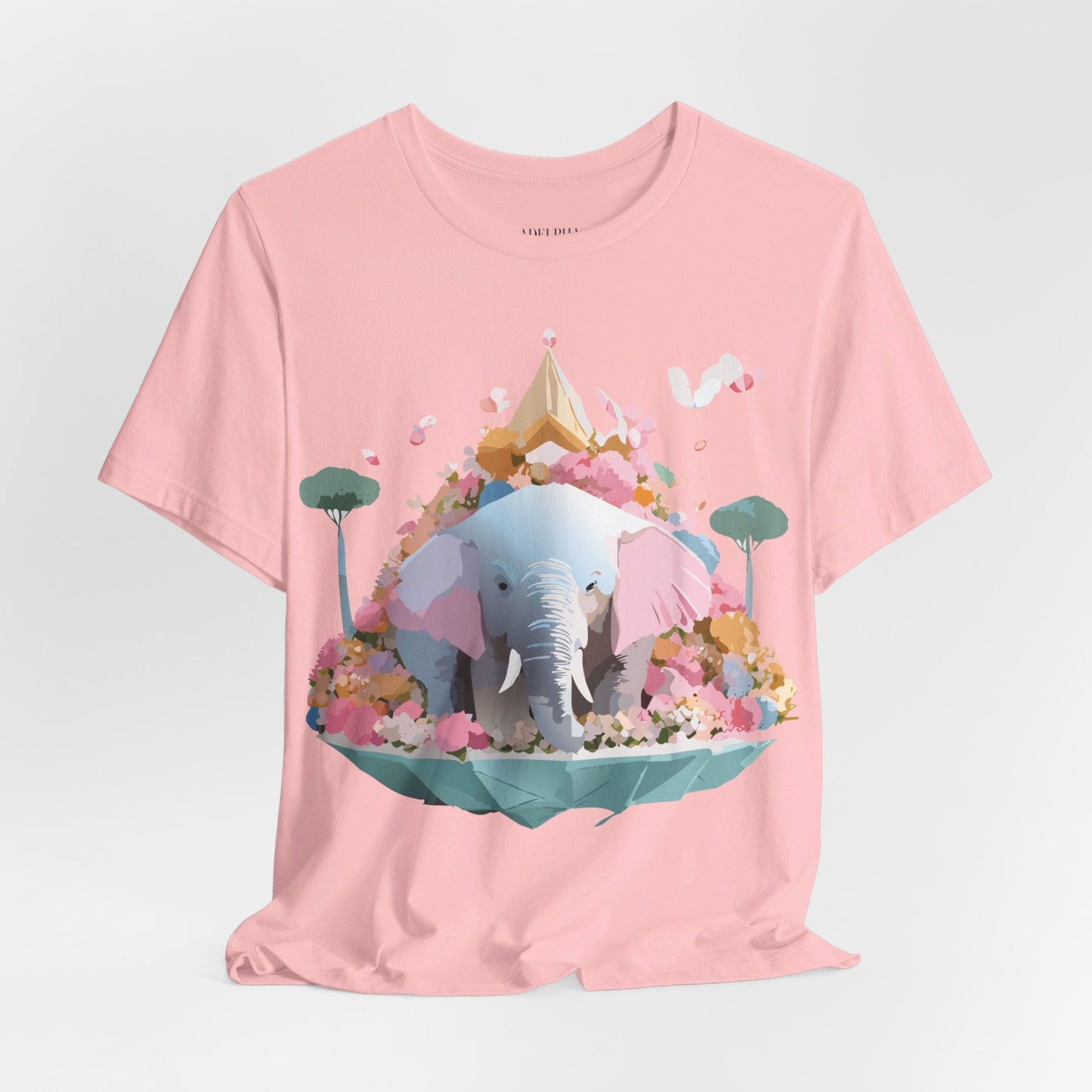 Elephant Graphic Tee Unisex Jersey Short Sleeve Adelpha Vintage Inspired Artwork