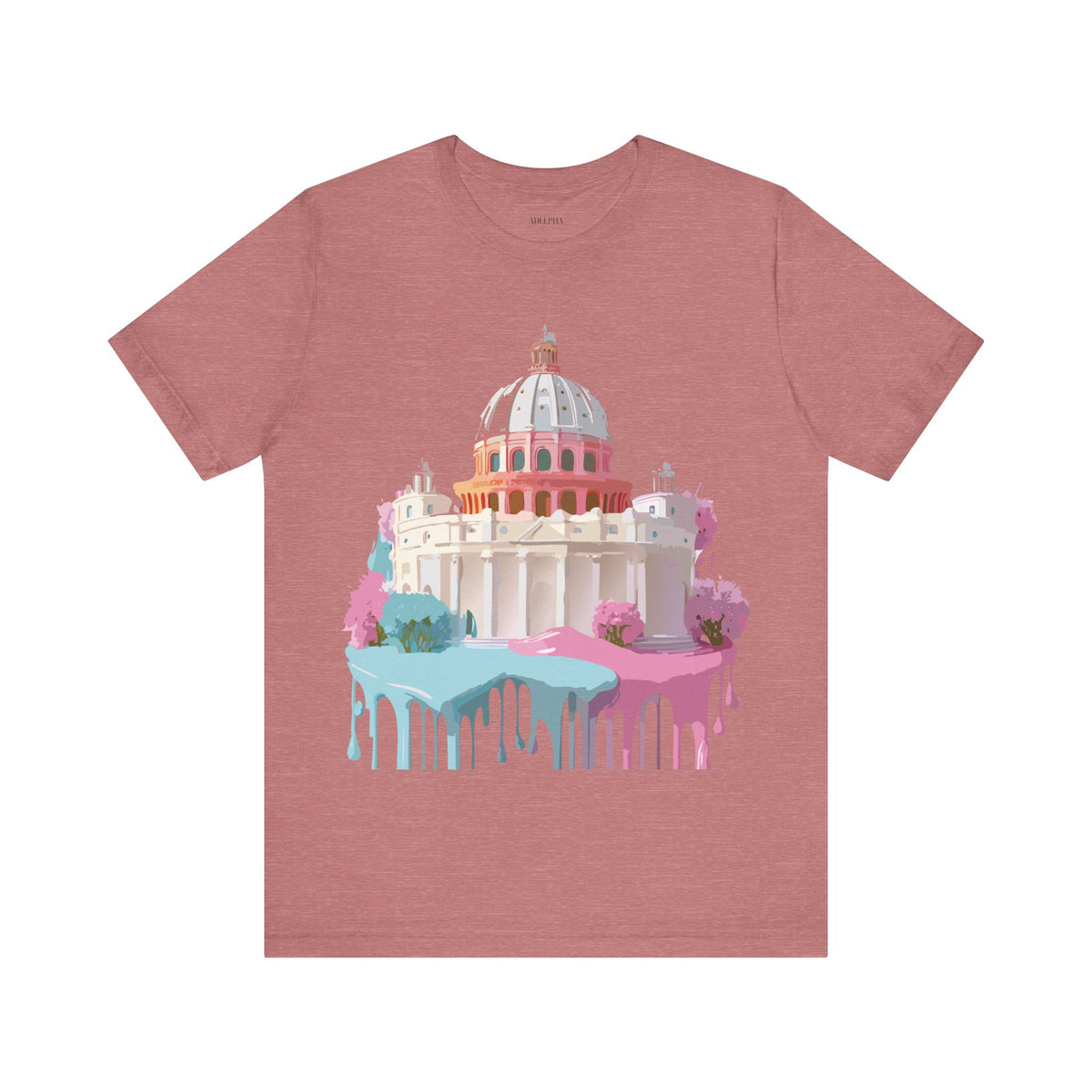Unisex Cotton Bella+Canvas Tee with Rome