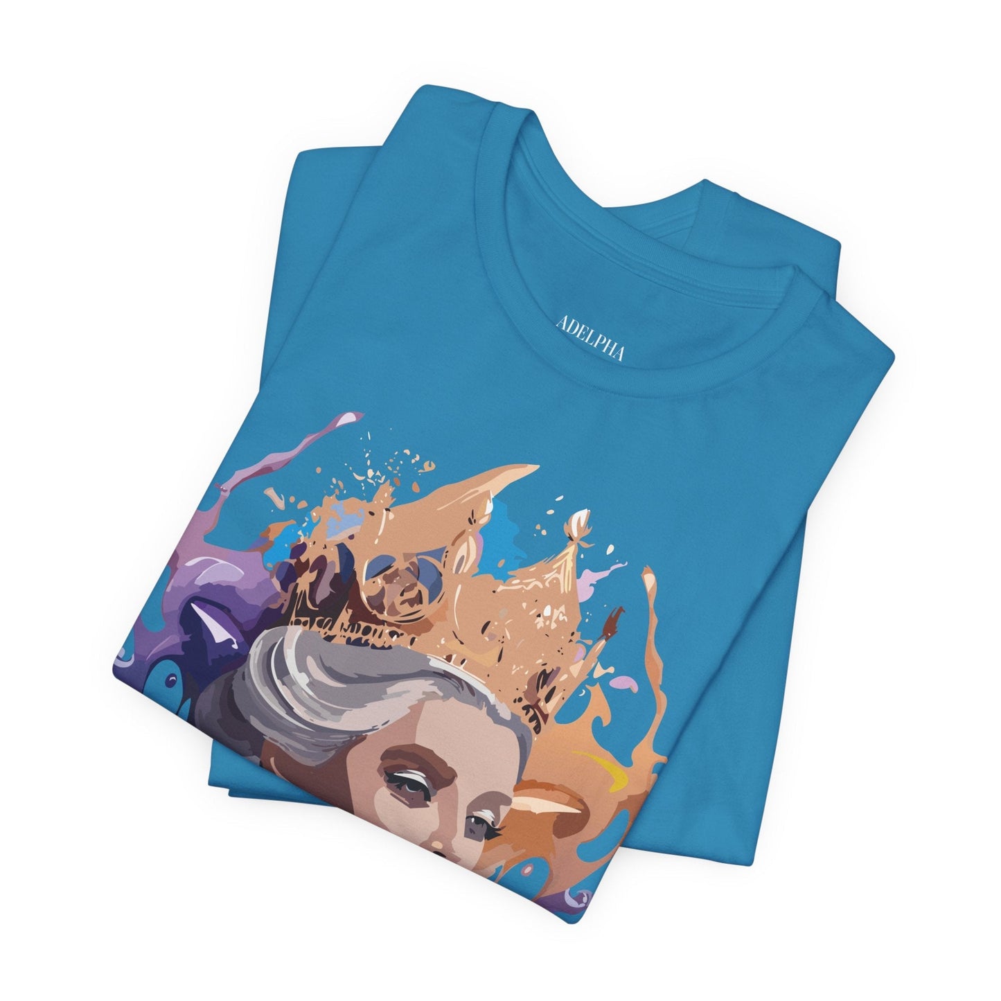 Queen Graphic T Shirt Adelpha Unisex Jersey Short Sleeve Art Design Tee Vintage Inspired Artwork