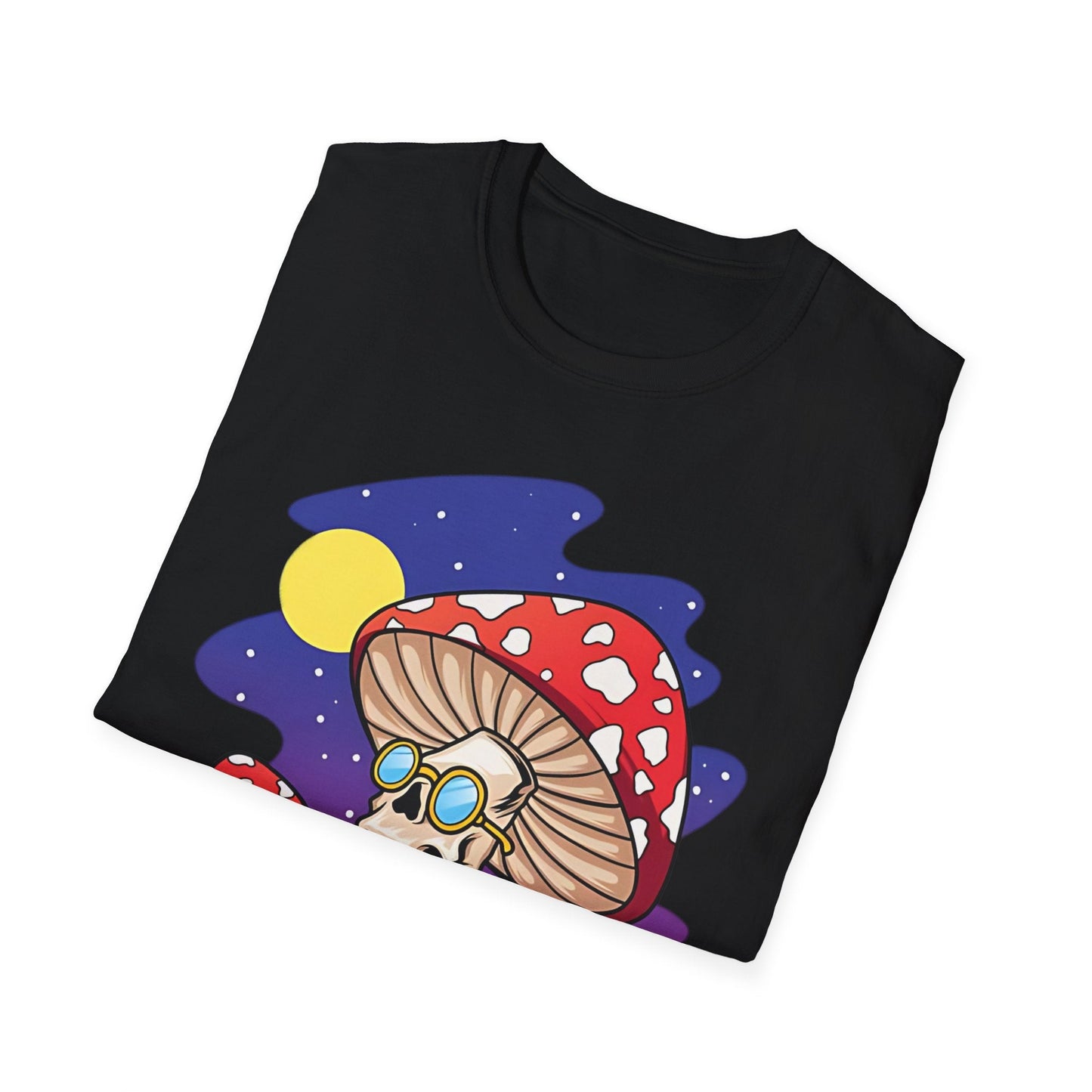 Mashroom Mushroom Tee Shirt Unisex Funny Fungus Design Softstyle 64000 Cotton Tee