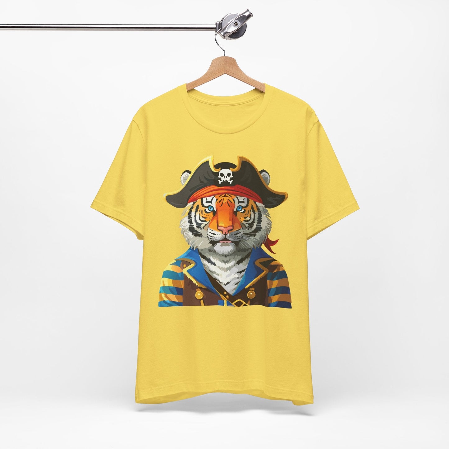Unisex Animal Tee Shirt Art Design With Wild Animals Gildan Softstyle Cotton T Shirt