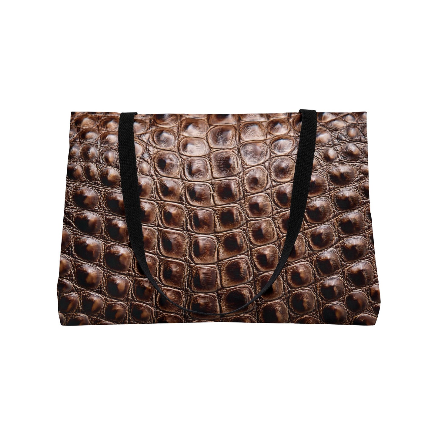 Leather Print Big Bag High-Quality 100% Spun Poly 24x13 Canvas Art Bag L-20