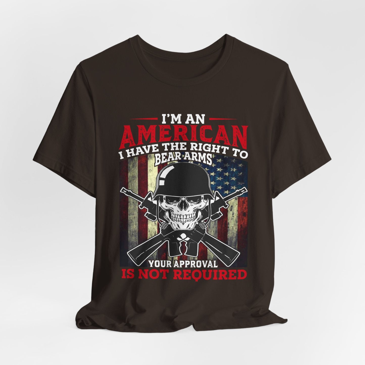 Army Veteran Patriotic Graphic Design Unisex Cotton T-Shirt v29
