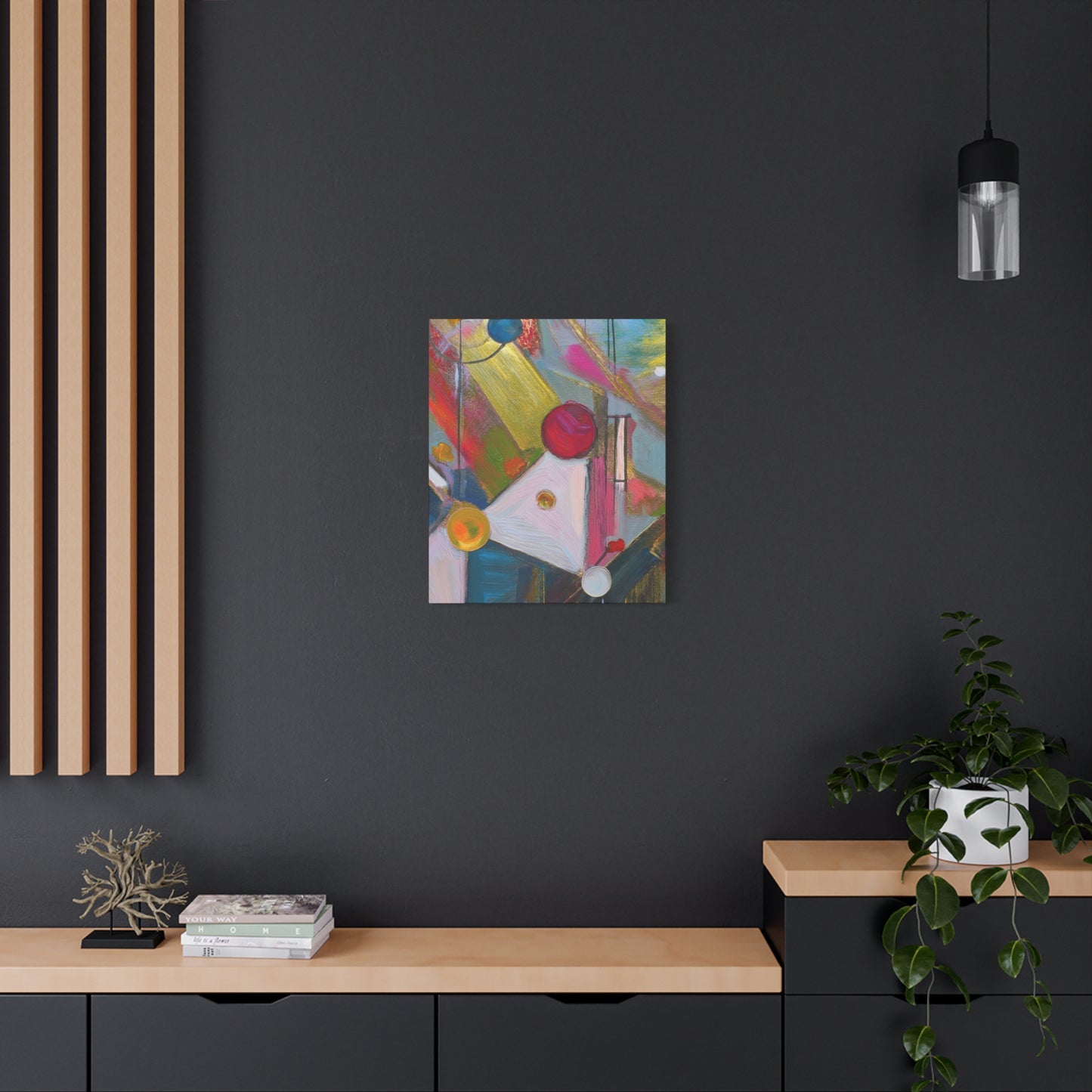 Abstract Oil Painting Print Canvas 20x24,20x30,24x30 24x32,24x36,30x40 32x48,36x48,40x60 Pine-Wood Inner Frame ABS-167
