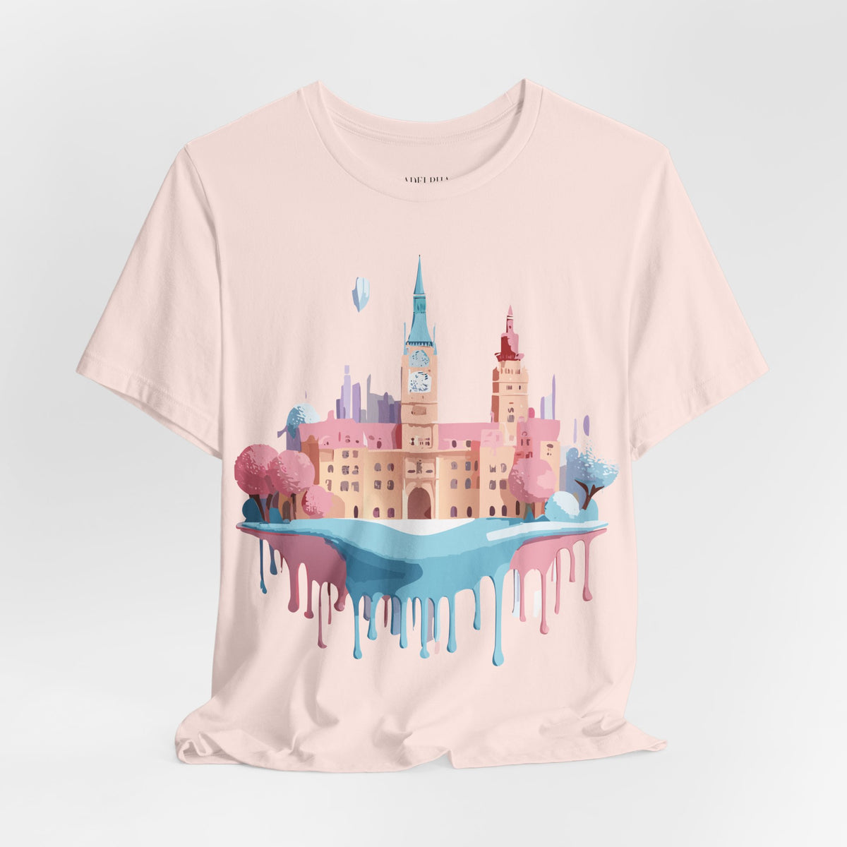 Unisex Cotton Bella+Canvas Tee with Prague