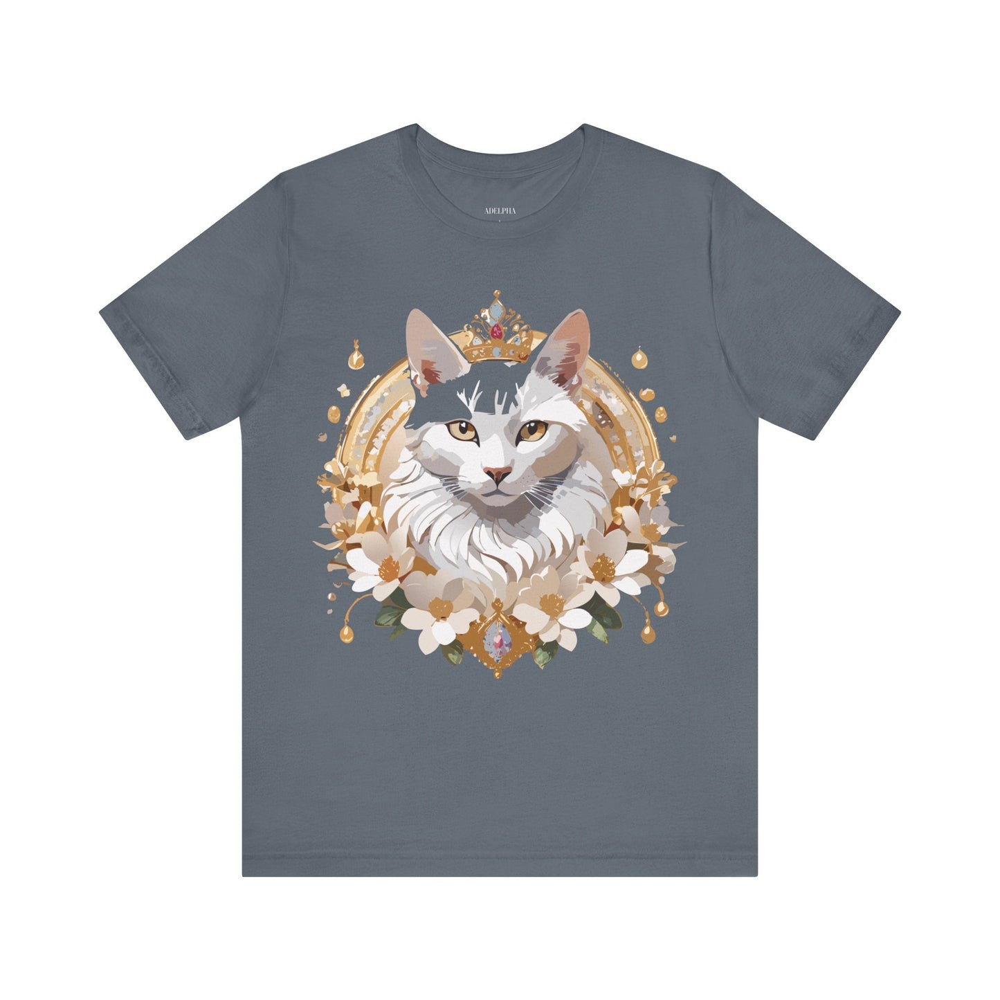 Adelpha Medallion Graphic Tee Unisex Short Sleeve Vintage Inspired Artwork Premium Tee