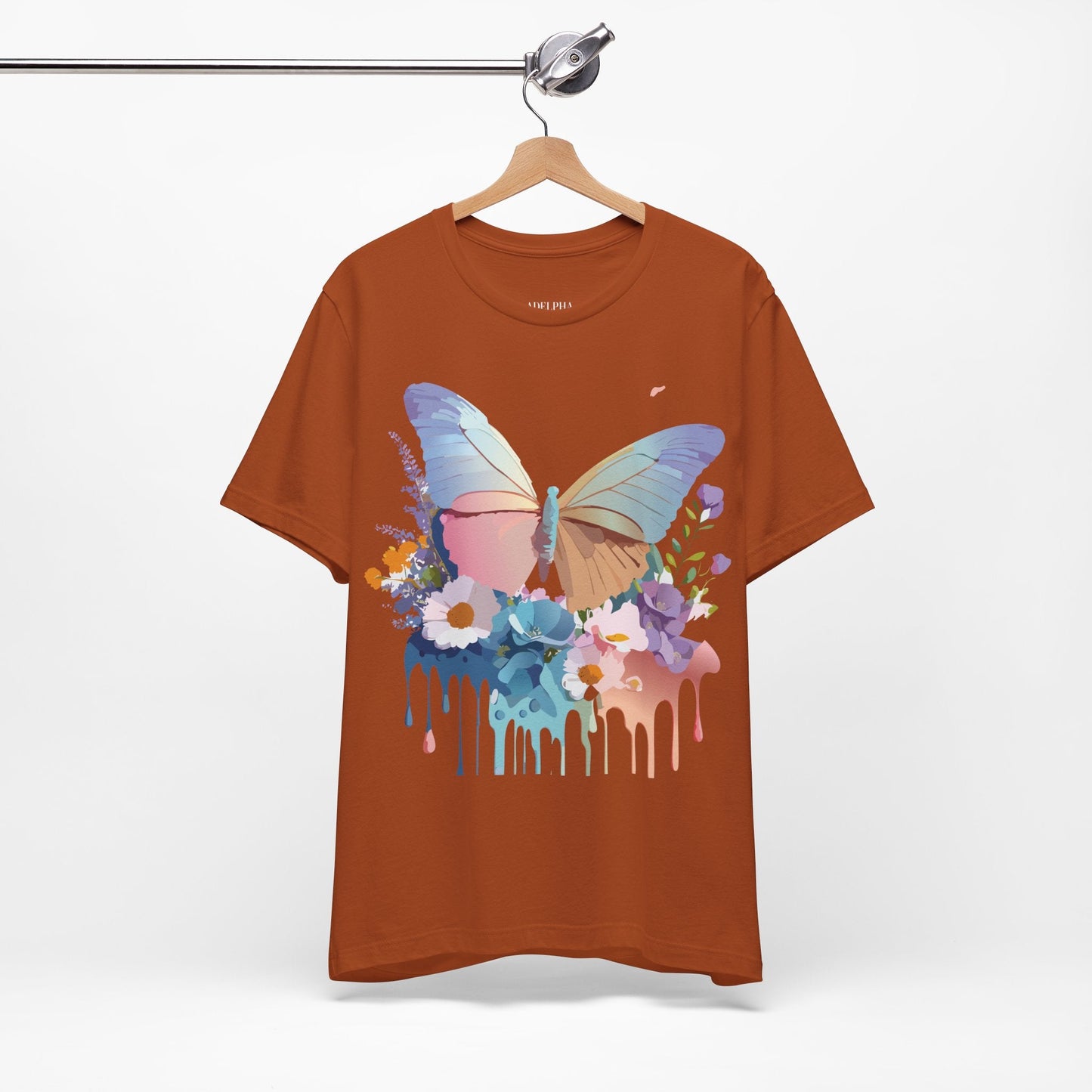 Butterfly Graphic Tee Unisex Adelpha Art Design Vintage Inspired Shirt