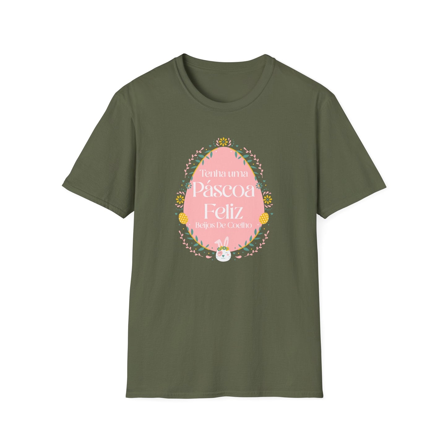 Easter Egg T Shirt Gildan Softstyle 64000 Unisex Tee With Easter Signature And Prints Art Design