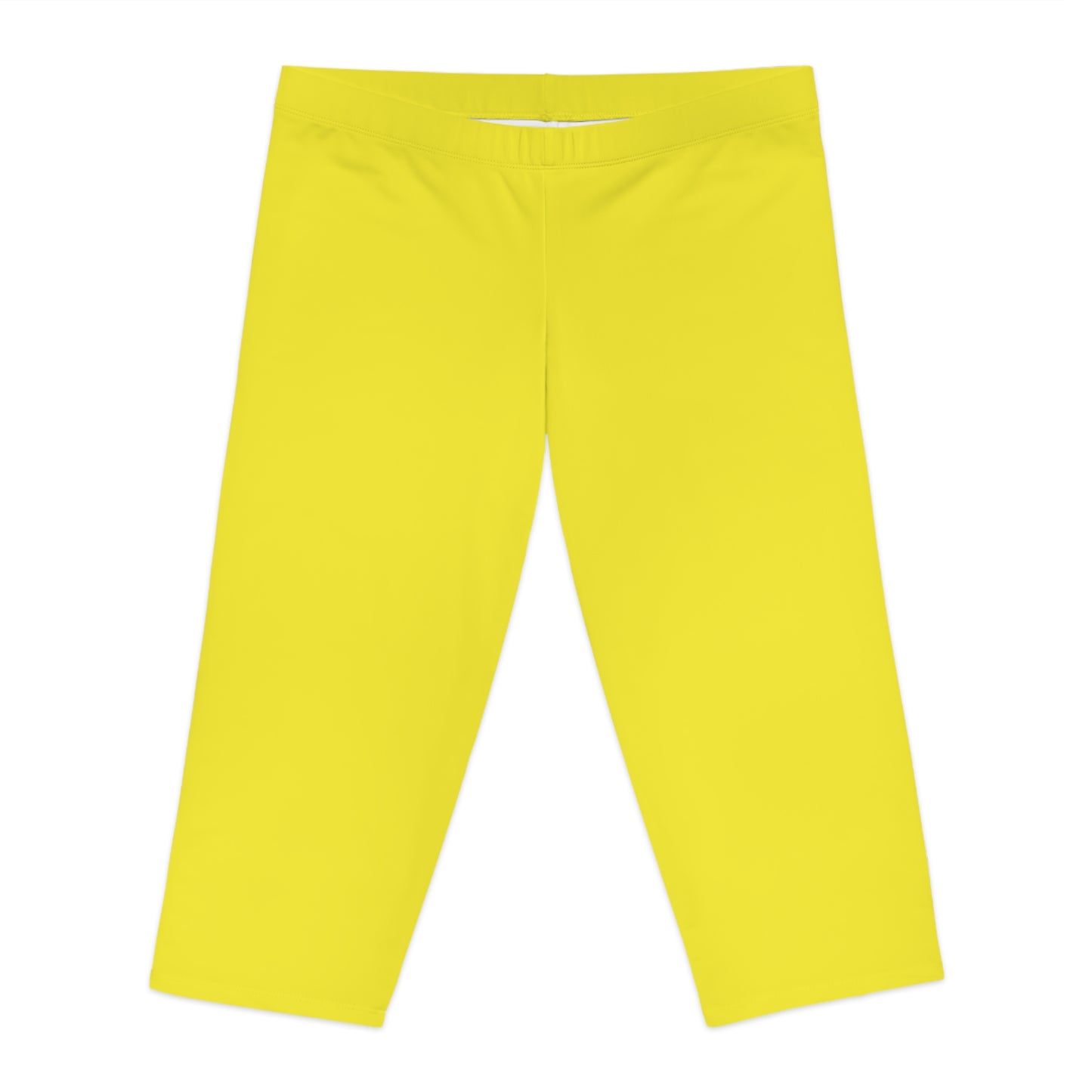 黃色七分緊身褲，黃色七分緊身褲