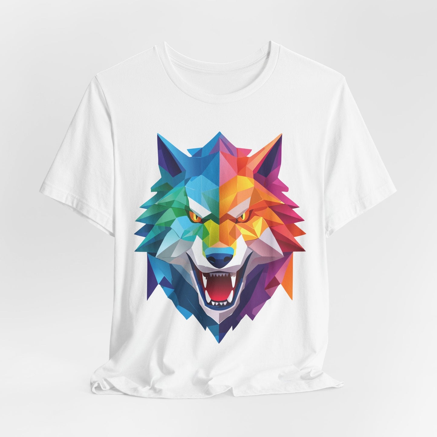 Unisex Animal Shirt Art Design Tee With Animals Wild Animals Shirt Short Sleeve