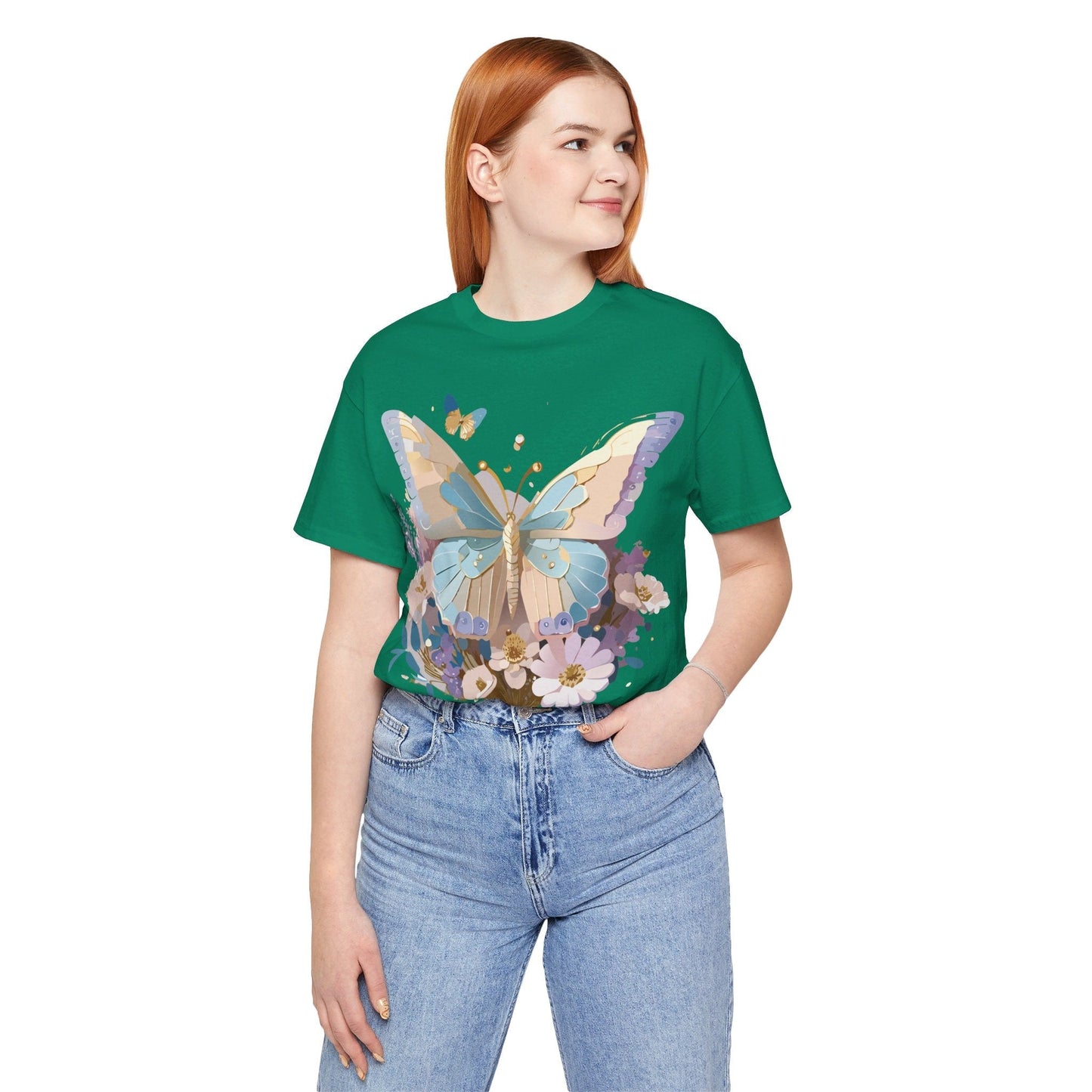 Adelpha Butterfly Graphic Tee Unisex Jersey Short Sleeve Shirt