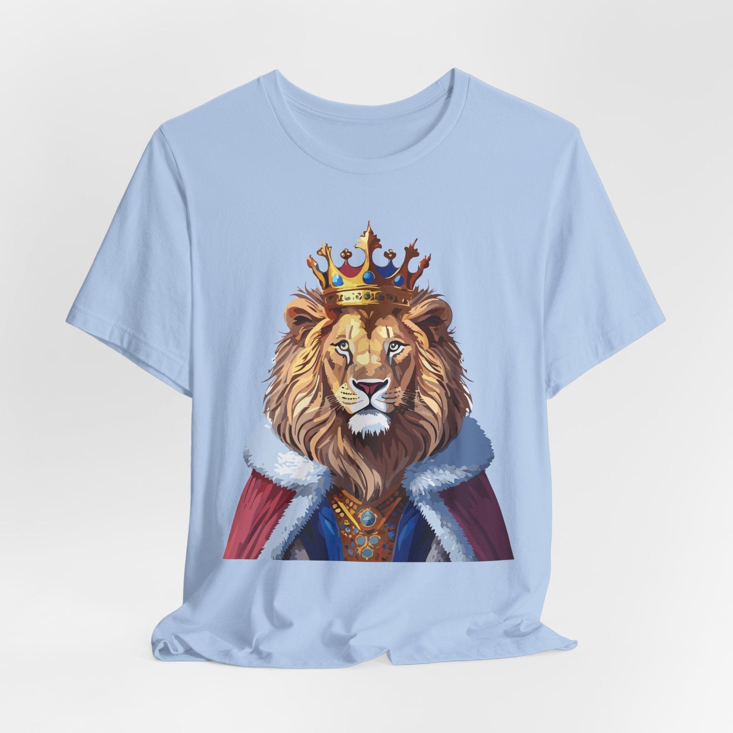 Unisex Animal Tee Shirt With Wild Animal Art Design Softstyle Comfort Tee Gildan 64000