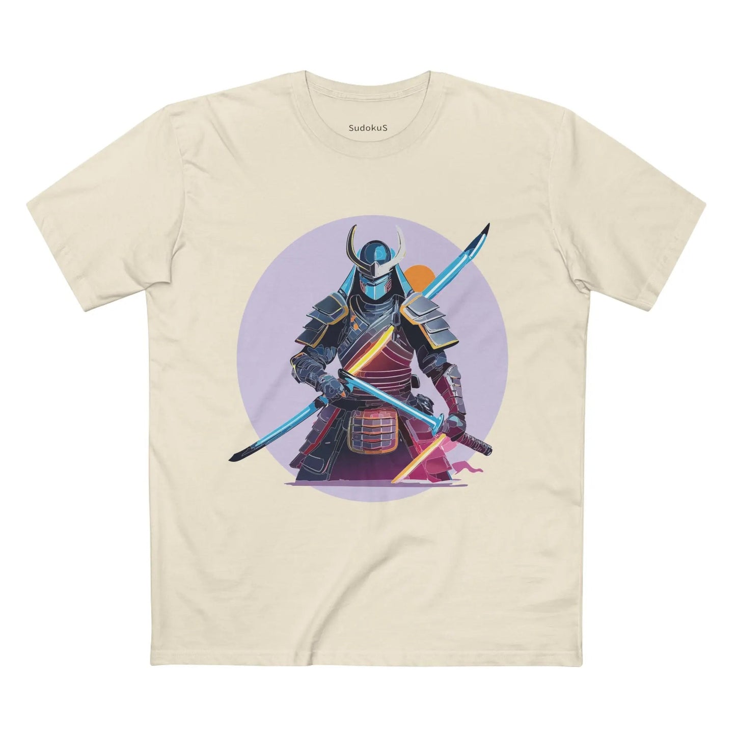 Samurai Graphic Unisex 100 Cotton Staple Tee 2