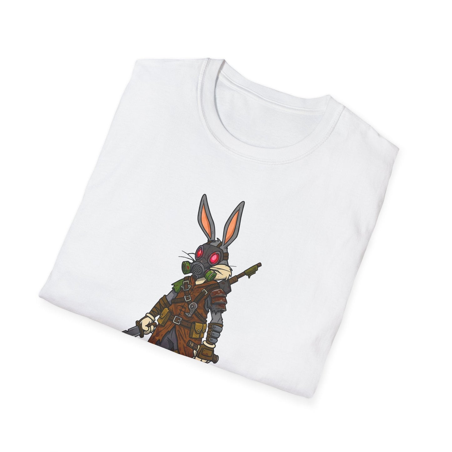 Bugs Bunny T Shirt Unisex Cartoon Tee 100 Percent Cotton Softstyle 64000 With Classic Animation Art