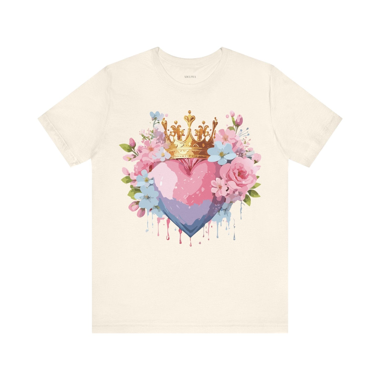 Valentine Graphic Tee Unisex Jersey Short Sleeve Adelpha Vintage Inspired Artwork