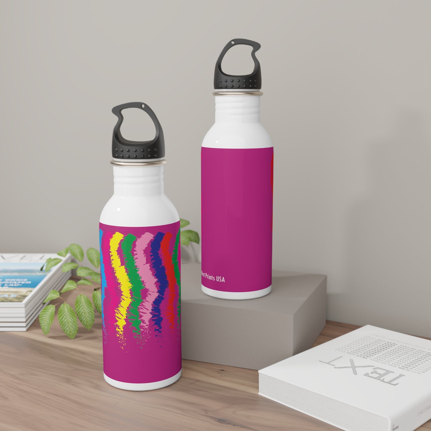 Tumbler Water Bottle with art designs