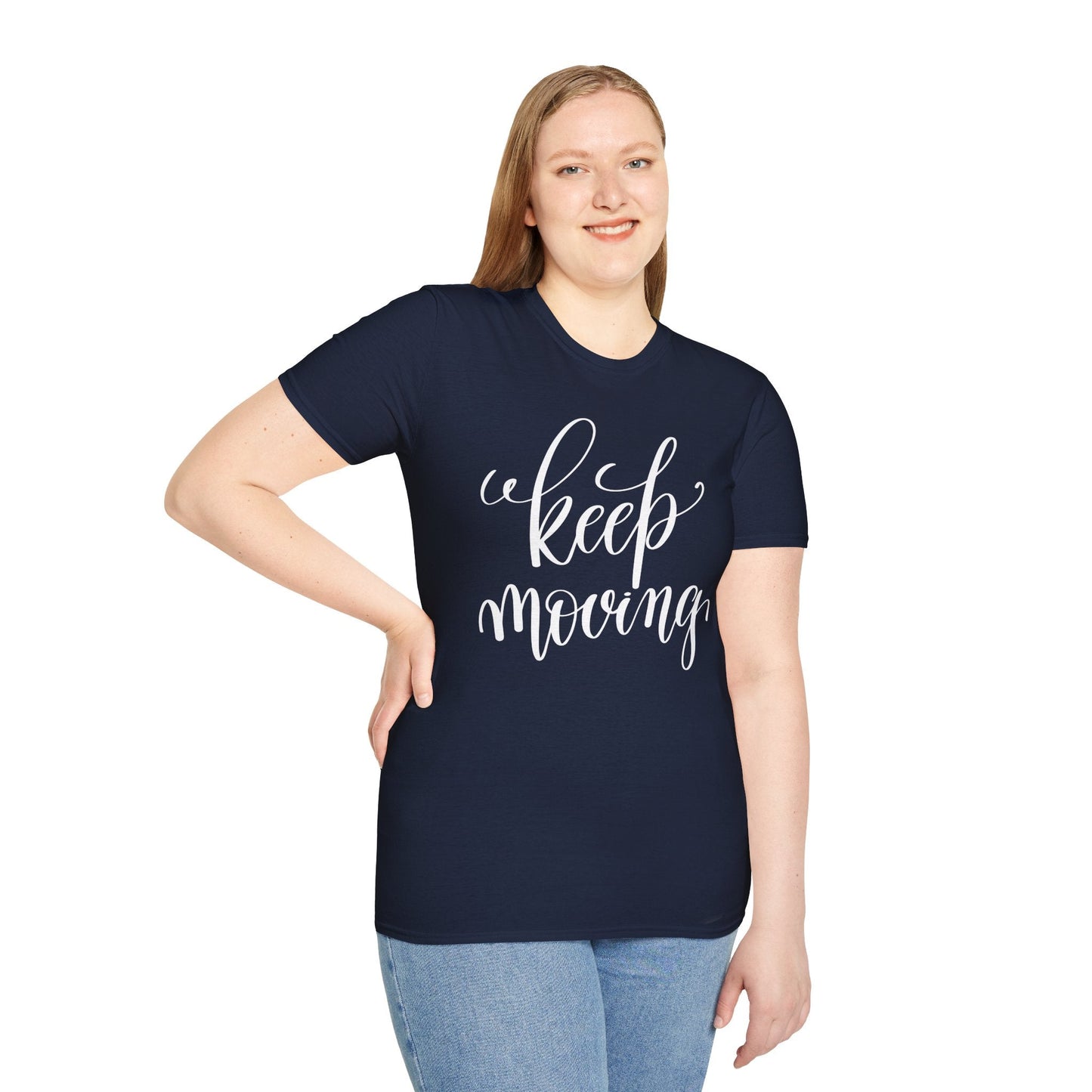 Positive Slogan T Shirts for Everyday Motivation Unisex Softstyle 64000 Tee with Positive Quotes