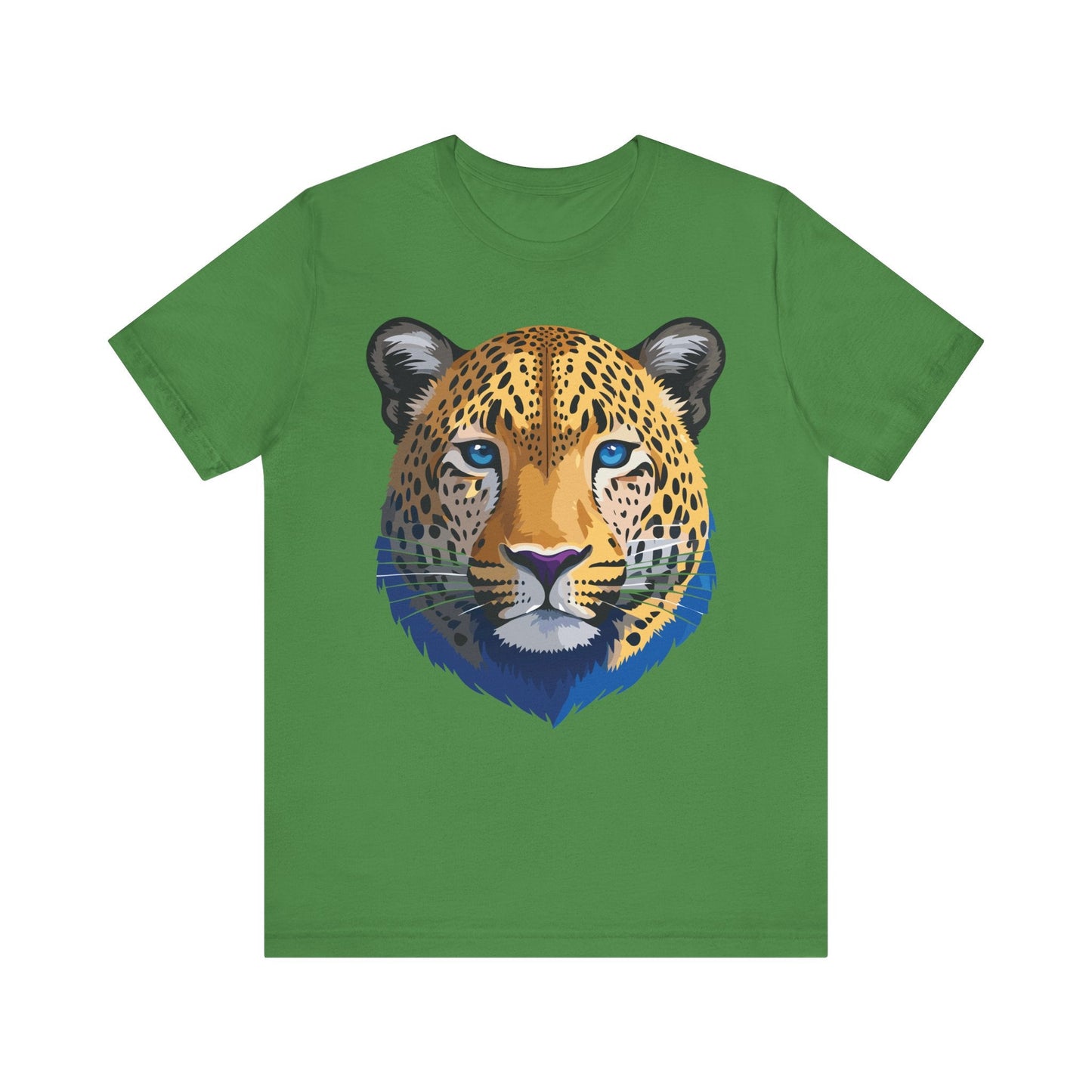 Unisex Animal Graphic Tee Shirt With Wildlife Art Design For Everyday Comfort Short Sleeve