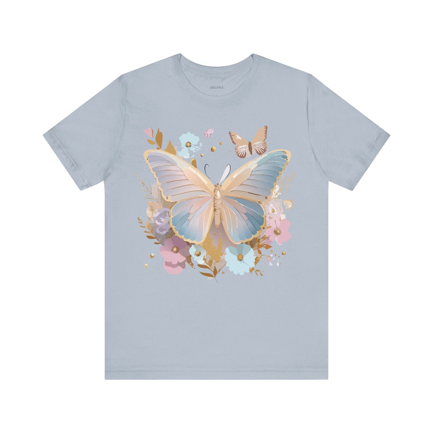 Adelpha Butterfly Graphic Tee Unisex Vintage Artwork Short Sleeve Shirt