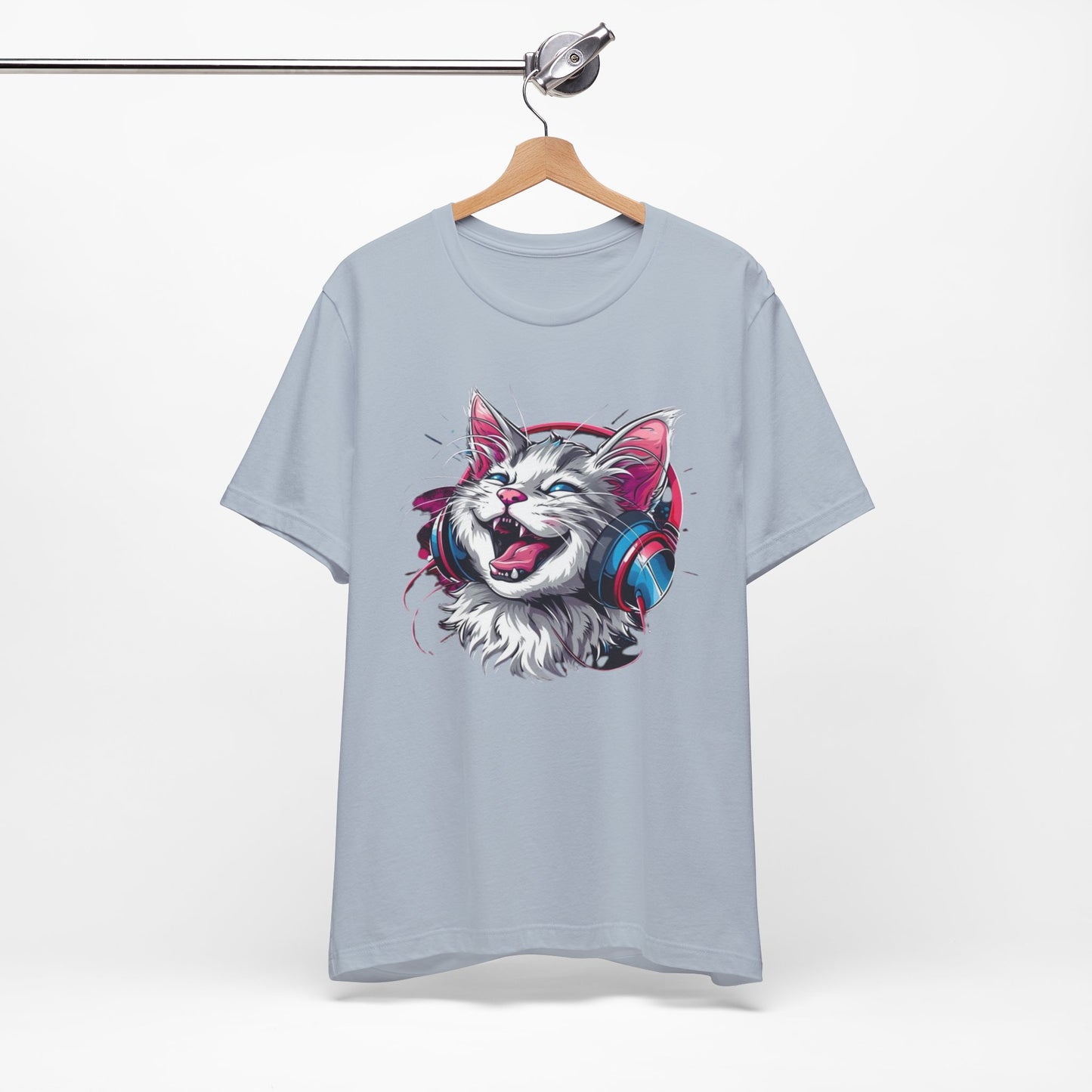 Gina Cartoon Cat Tee Shirt, Funny Cat T-Shirt, Pet Shirt, Animal Tees, Funny Animal T-Shirt, Graphic Tee