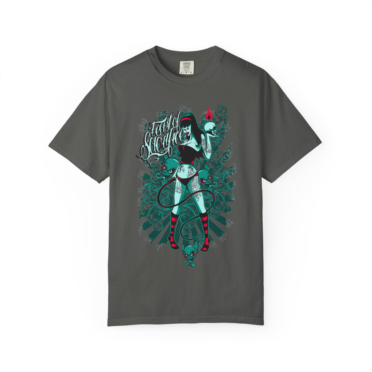Carnival Graphic Tee Unisex Cotton Art Design Vintage T-Shirt