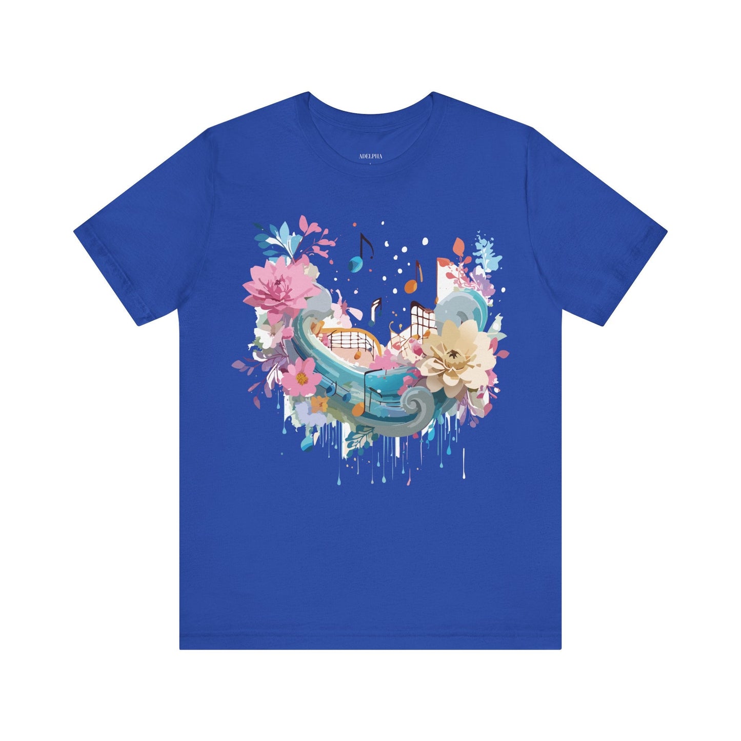 Adelpha Graphic Tee Unisex Jersey Short Sleeve Art Design Vintage Inspired Music T Shirt