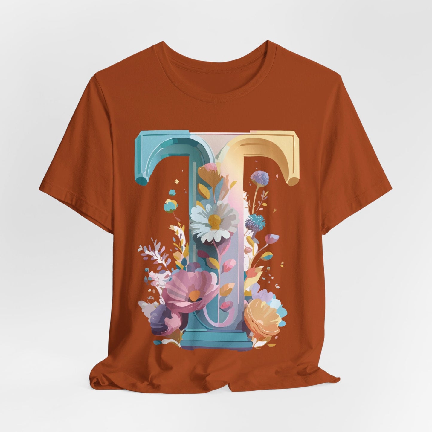 Unisex Graphic T Shirt Letter Shirt Adelpha Vintage Inspired Art Tee Short Sleeve