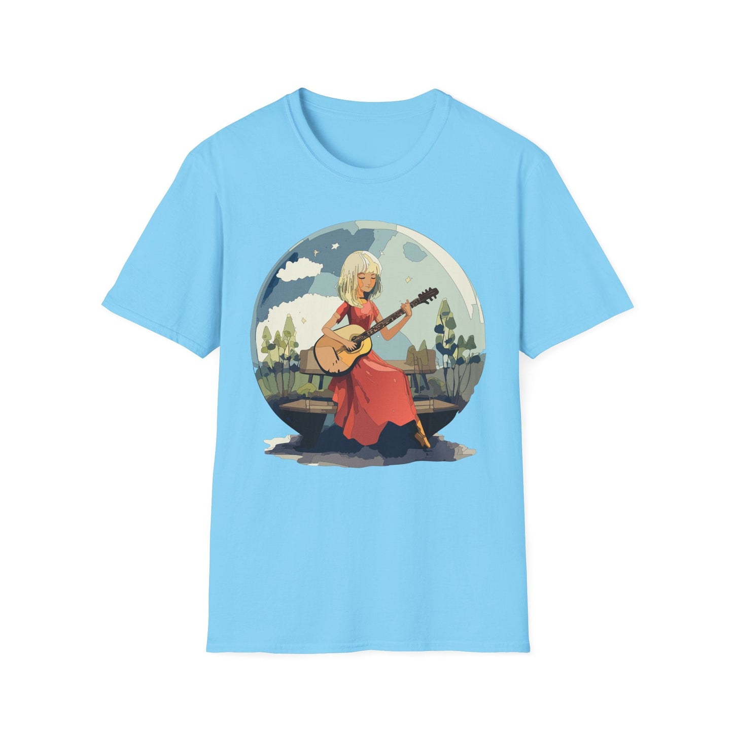 Womens Graphic T Shirts Art Design Shirt Unisex Softstyle Cotton Tee Quality Comfort Everyday Style