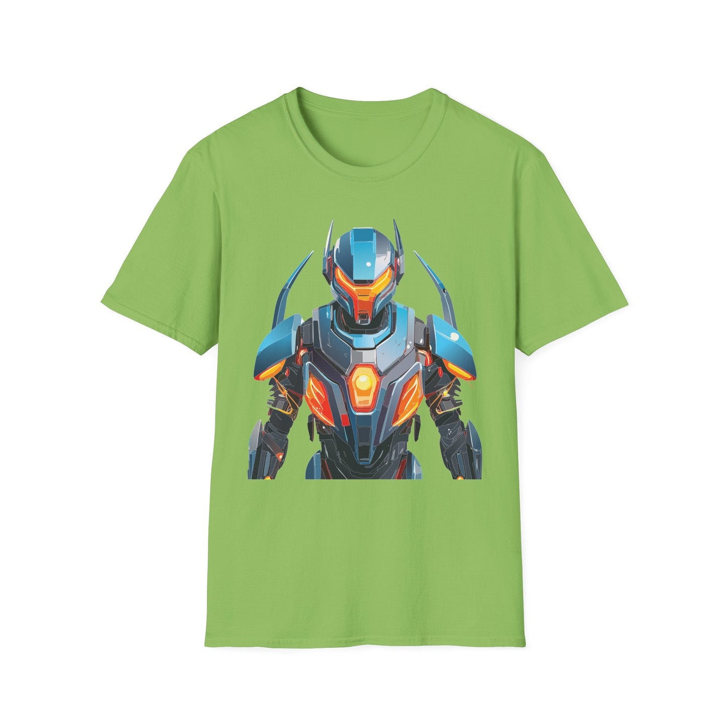 Cyborg Tee Robot Shirt Terminator Shirt Unisex Gildan Softstyle 64000 Soft Cotton Tee