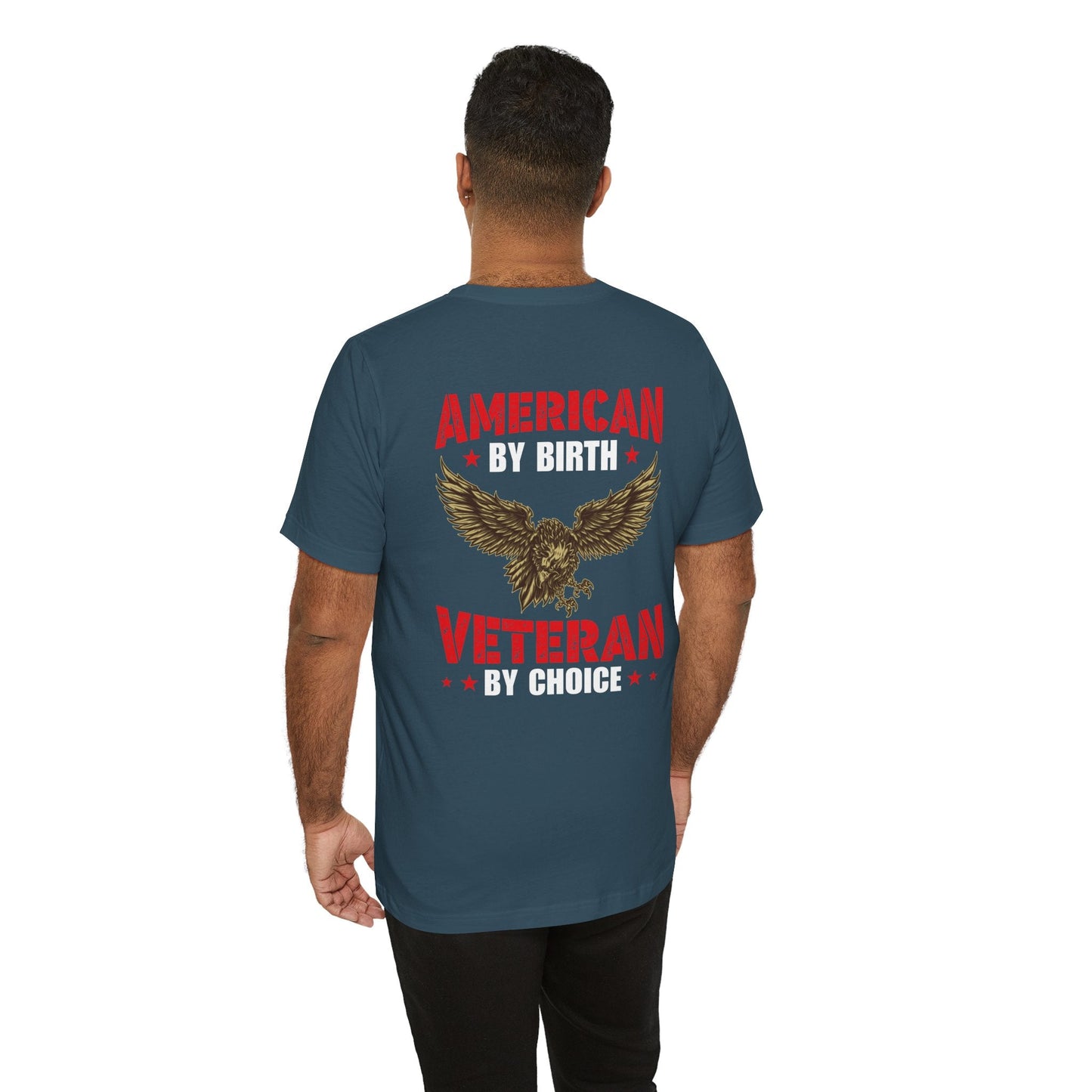 Army Veteran Patriotic Graphic Design Unisex Cotton T-Shirt v23