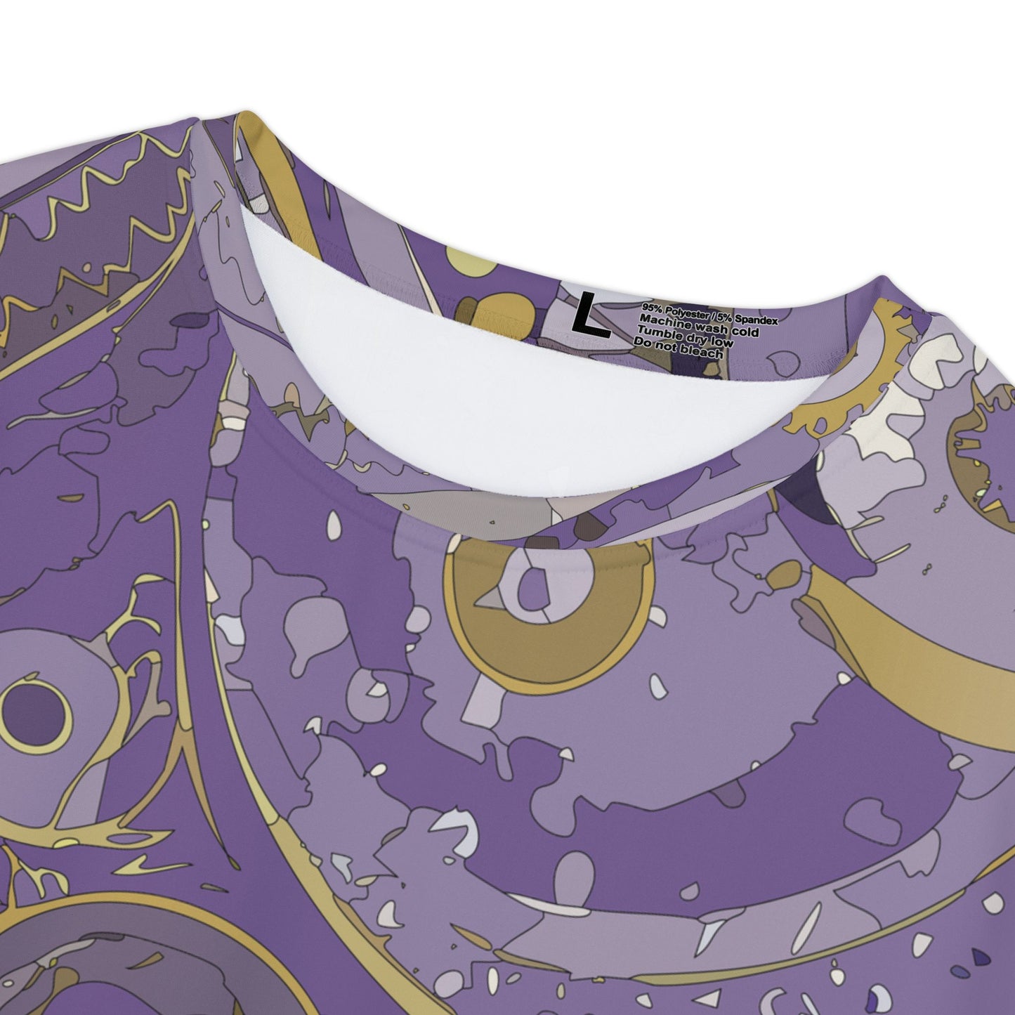 Camisa Poly-Span con estampados abstractos