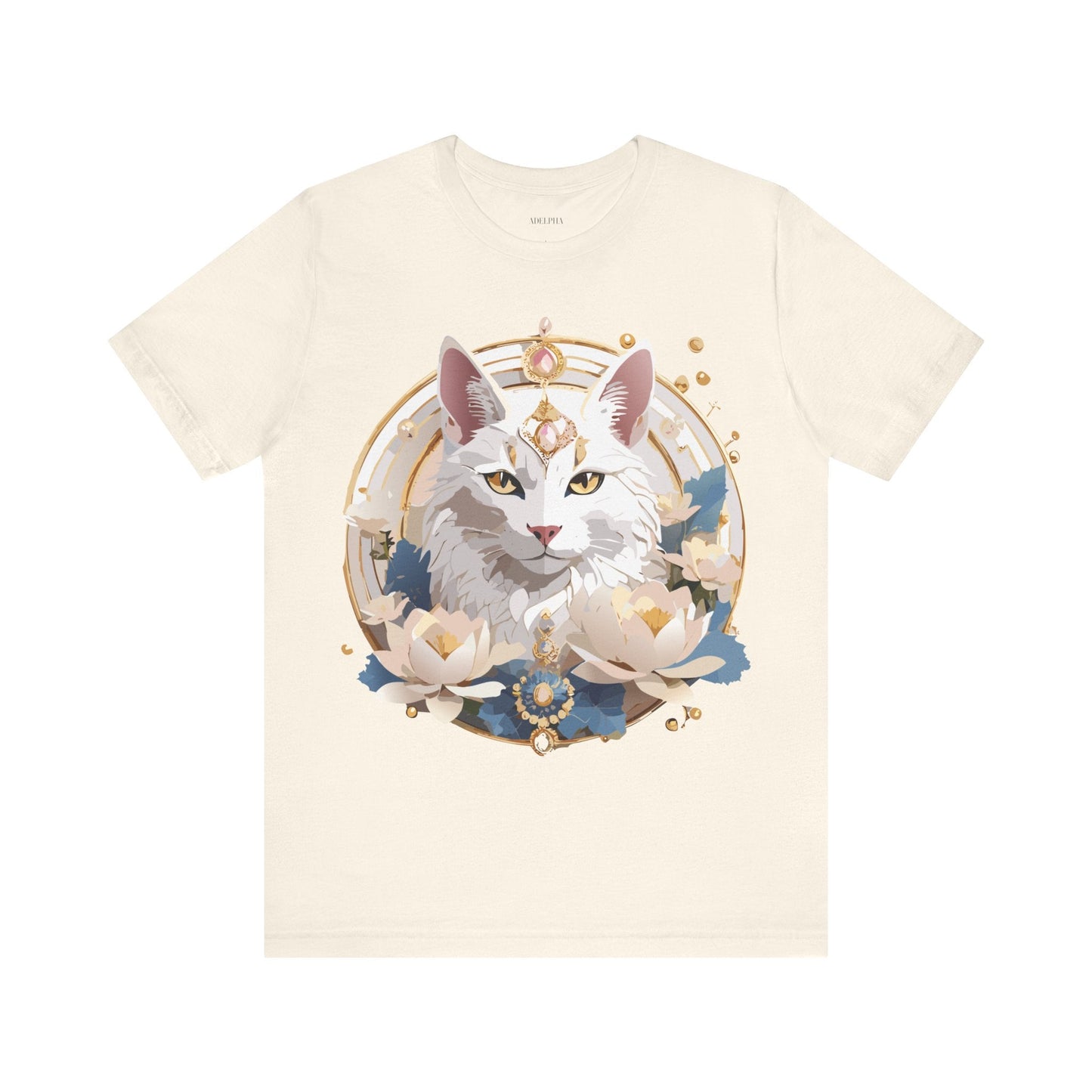 Medallion Shirt Graphic Tee Unisex Short Sleeve Art Print Adelpha Vintage Inspired