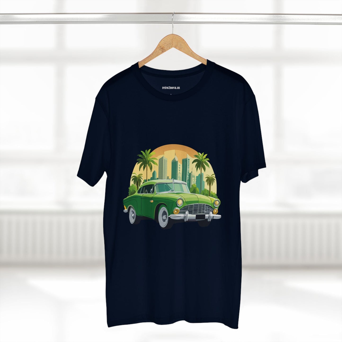 Retro Car Shirts Vintage Car Shirts Unisex Premium Cotton Tee With Original Art Design