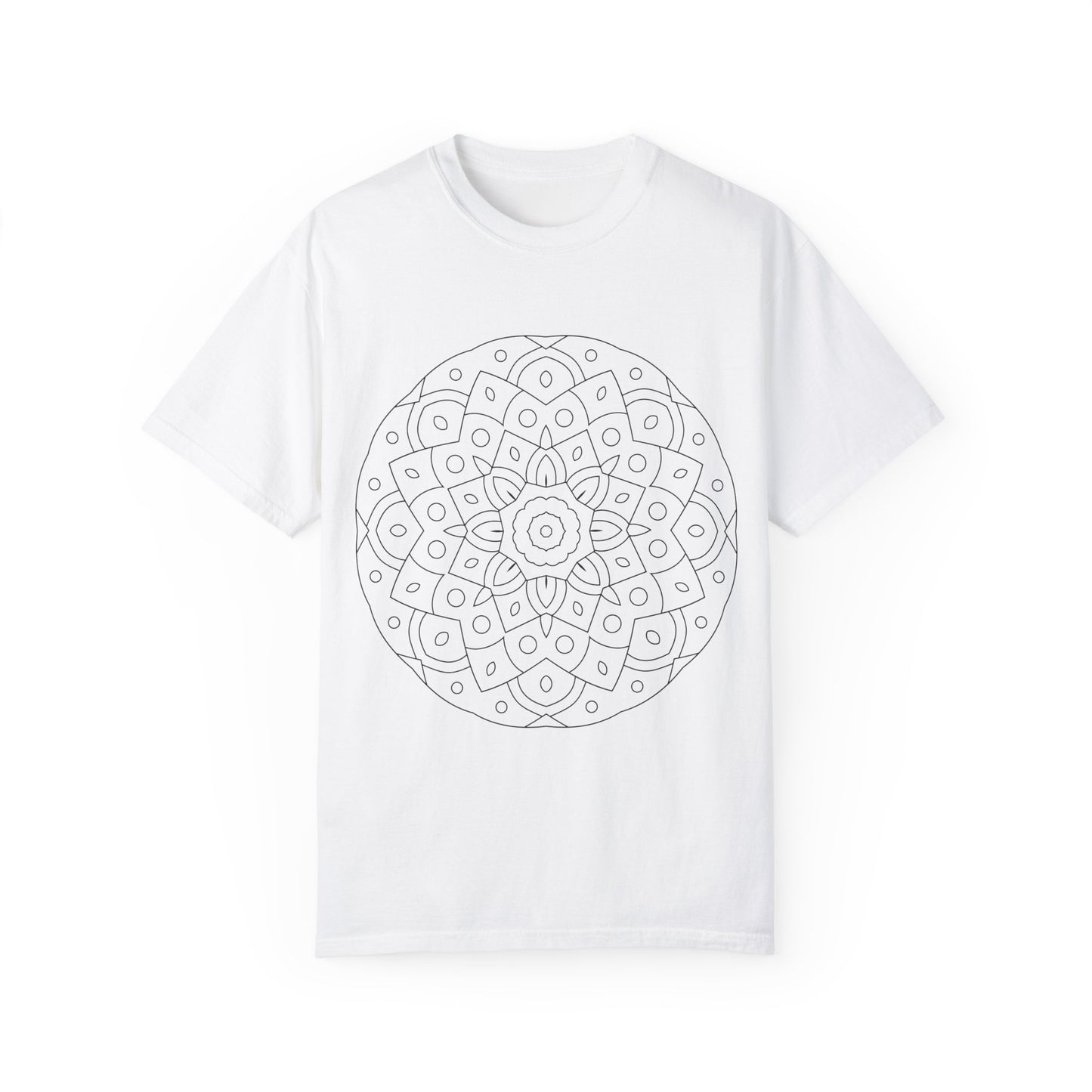 Unisex-T-Shirt mit abstraktem Print