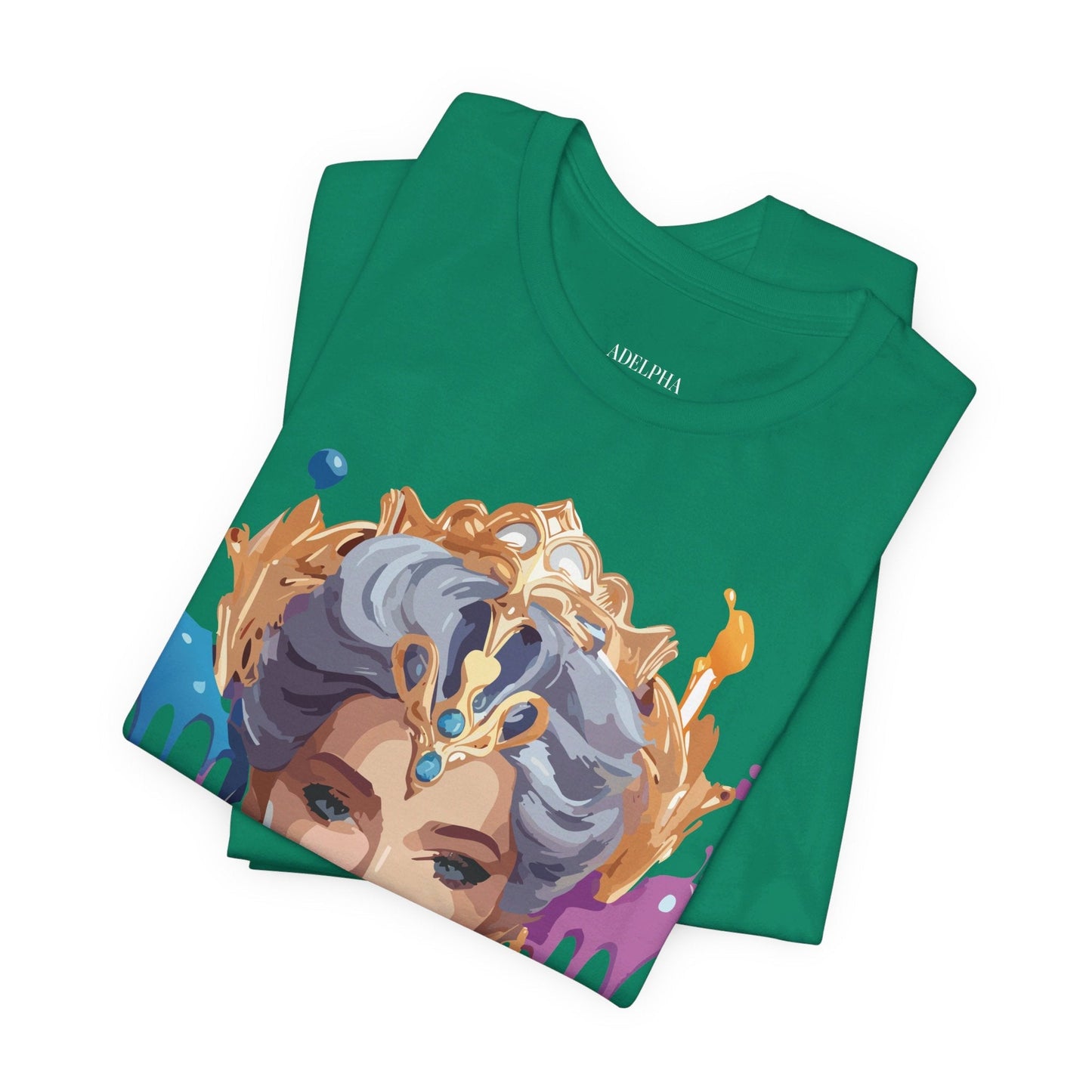 Queen Woman Portrait Graphic Unisex 100 Cotton Vintage Artwork Tee 18