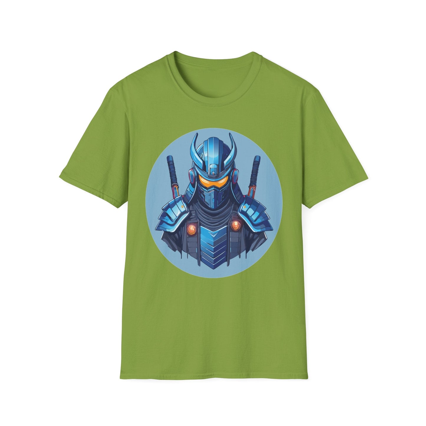 Samurai Shirt Unisex Softstyle T Shirt 100 Percent Ring Spun Cotton Gildan 64000